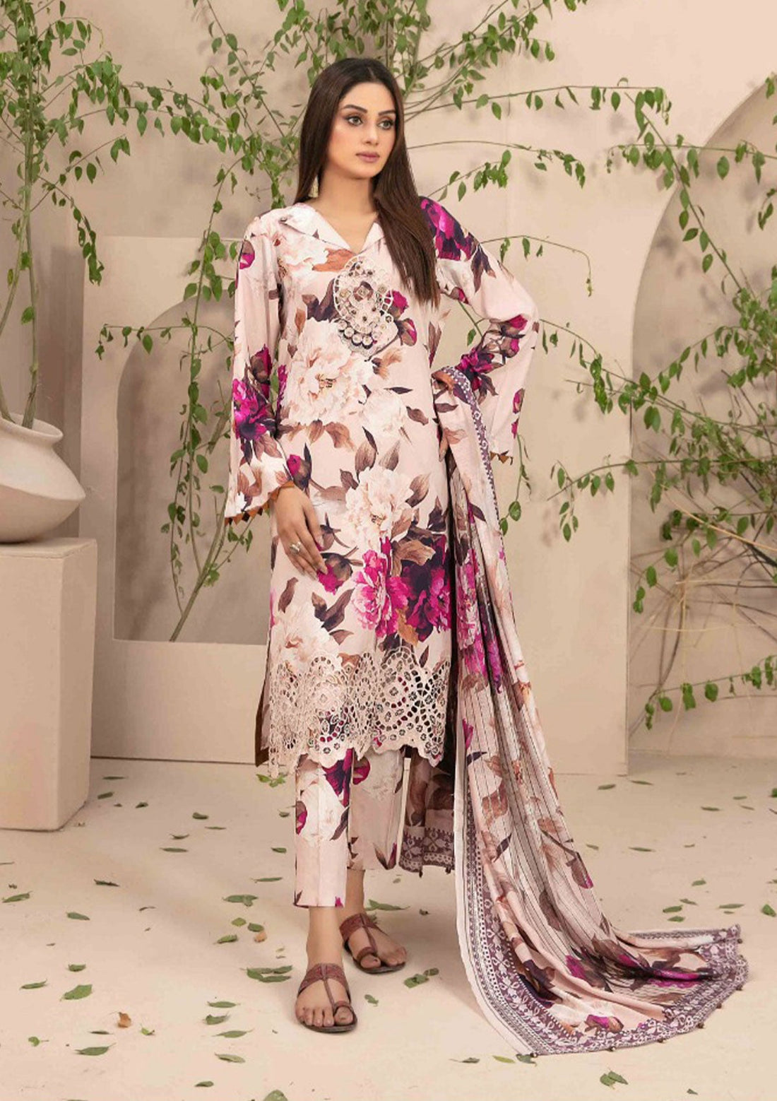 Winter Collection - Tawakkal - Elea - D#9714 - Official Tawakkal Fabrics - Agha Fabrics UK