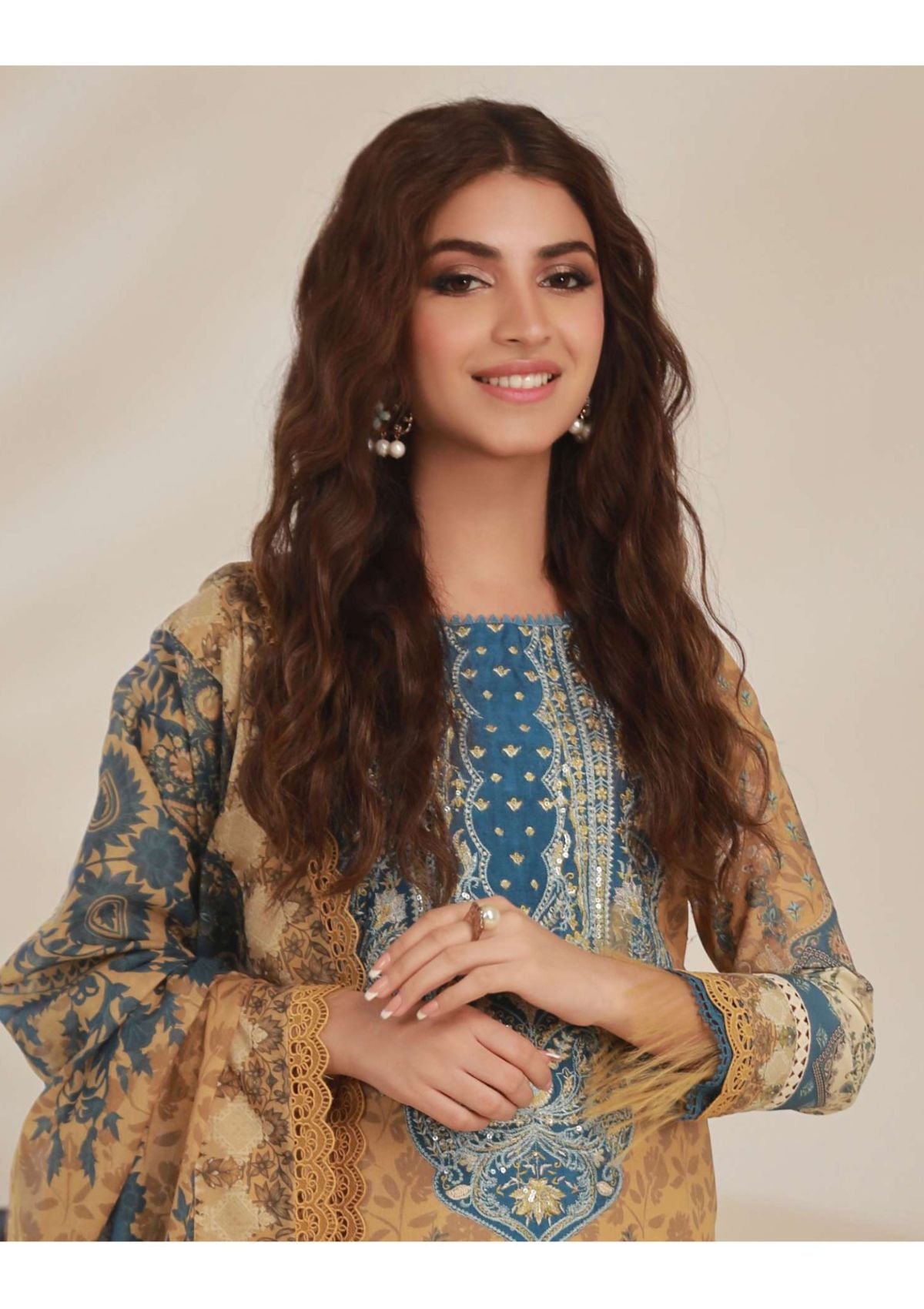 Lawn Collection - Asim Jofa - Prints - AJBP#11 - Official Asim Jofa - Agha Fabrics UK