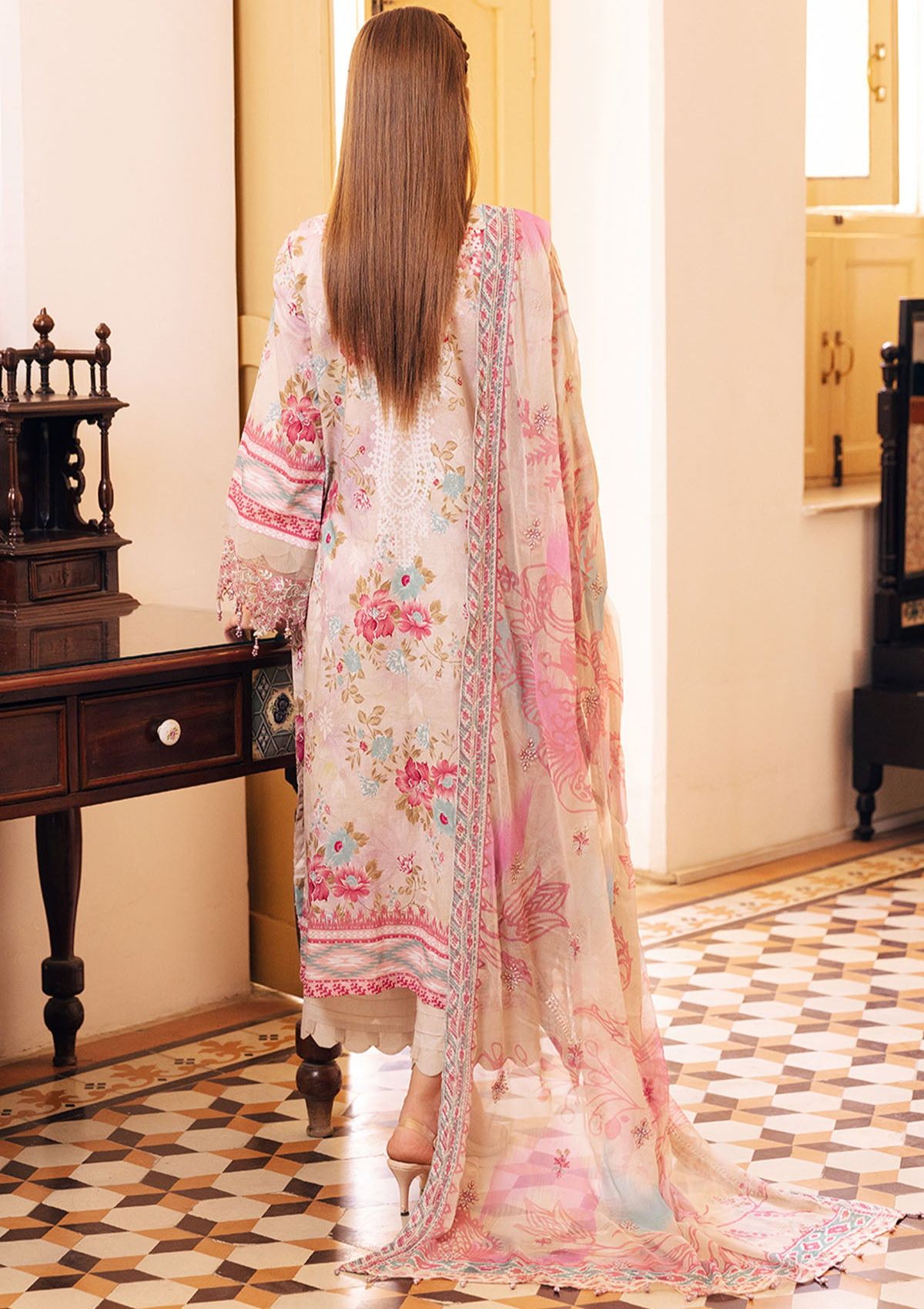 Lawn Collection - Nureh - Gardenia - E/Print - NSG#119
