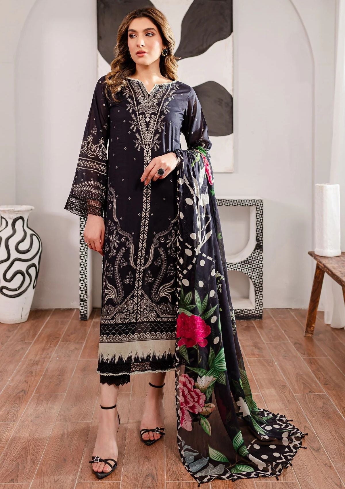 Lawn Collection - Nureh - Signature Prints - SP24#99