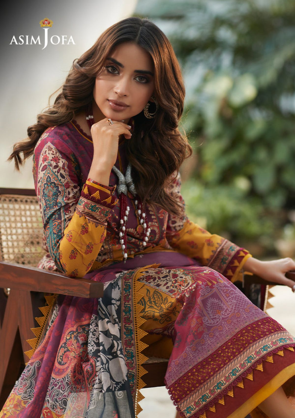 Lawn Collection - Asim Jofa - Rania - Edition Two - AJS#21 - Official Asim Jofa - Agha Fabrics UK