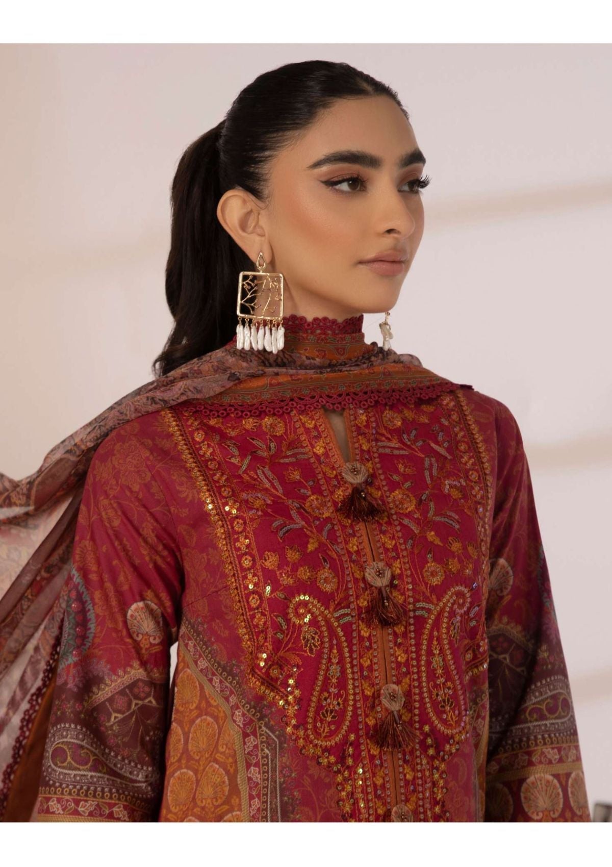 Lawn Collection - Asim Jofa - Prints - AJBP#15 - Official Asim Jofa - Agha Fabrics UK