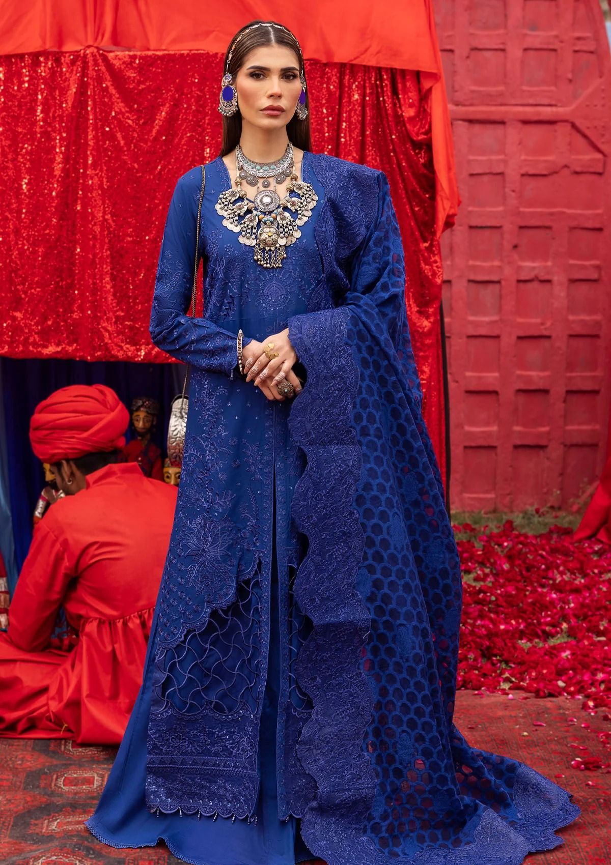 Lawn Collection - Nureh - Mela - NDS - 101 - Official Nureh - Agha Fabrics UK