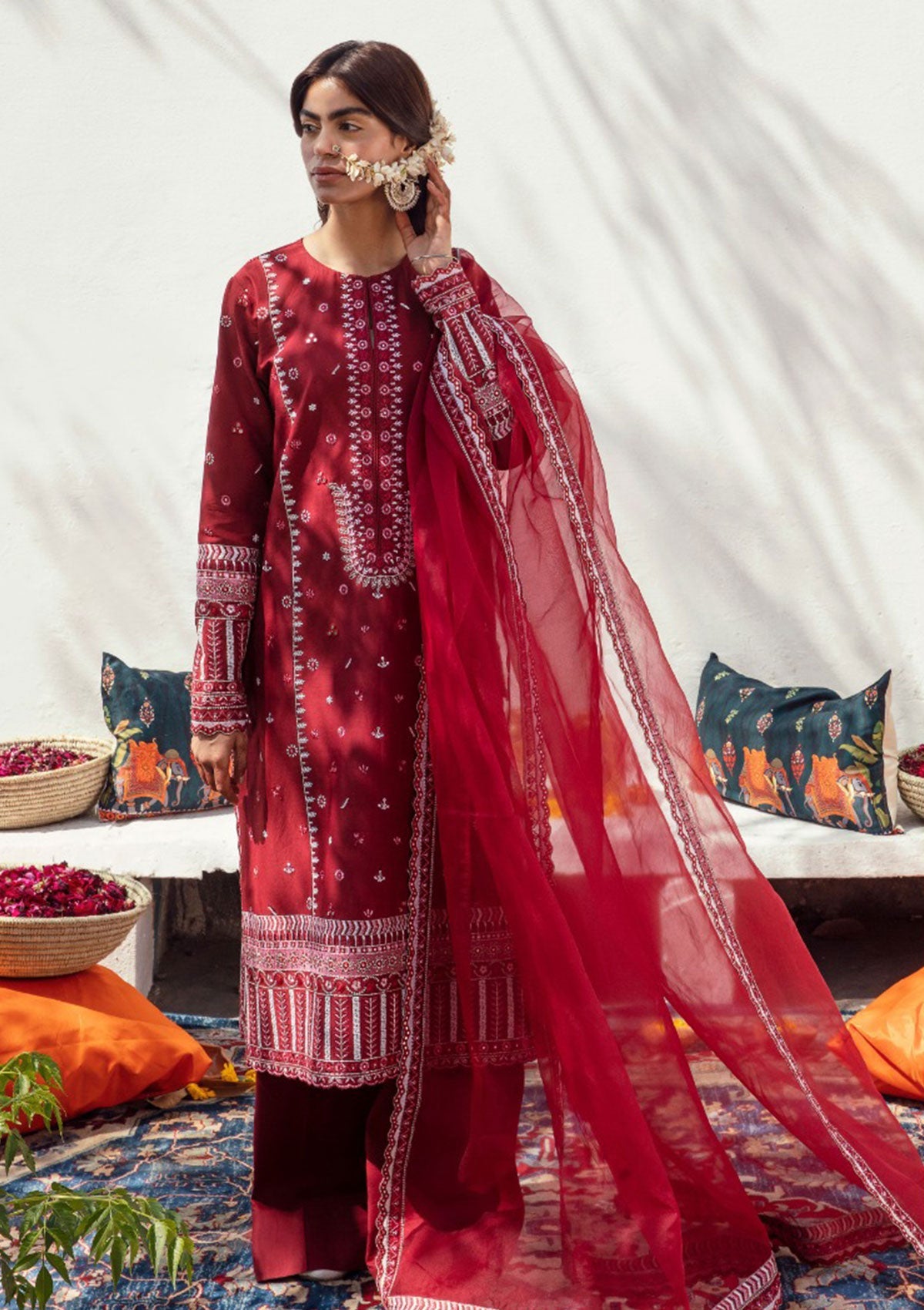 Lawn Collection - Ayzel  - Raqs Festive - AR#2 | Gulzar