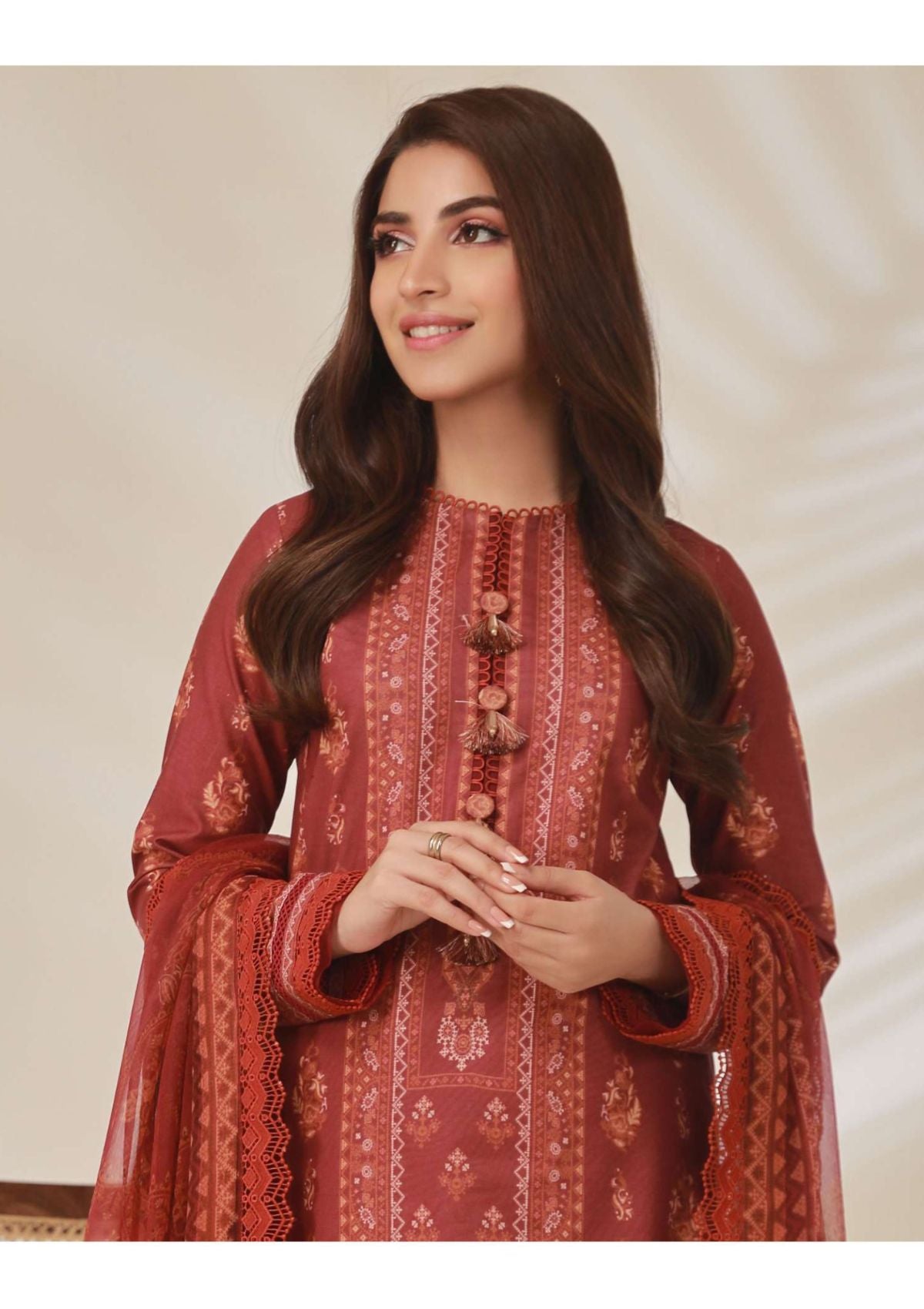 Lawn Collection - Asim Jofa - Prints - AJBP#03 - Official Asim Jofa - Agha Fabrics UK