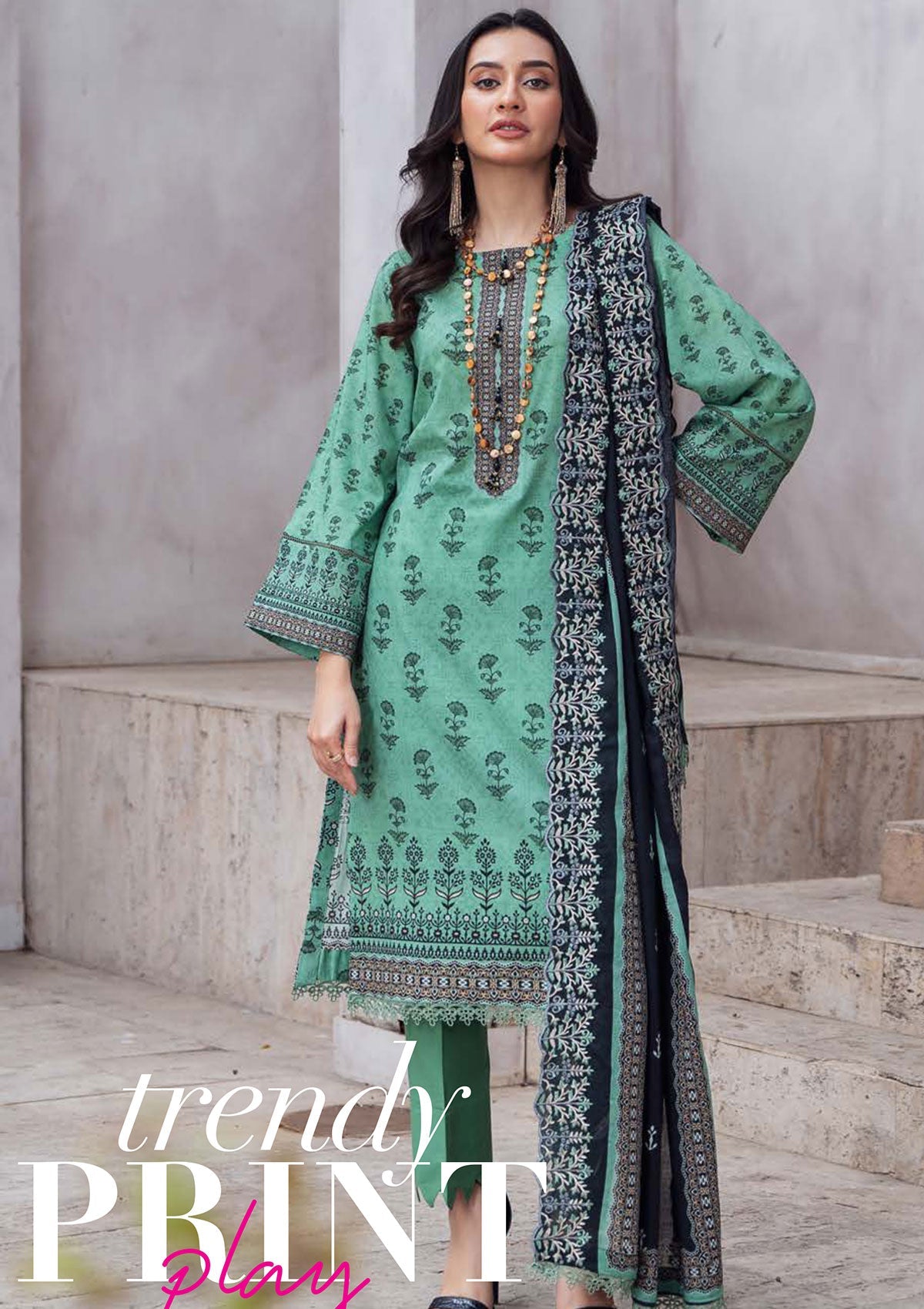 Lawn Collection - Al Zohaib - Cutwork Bliss Vol 3 - ZCB24#12