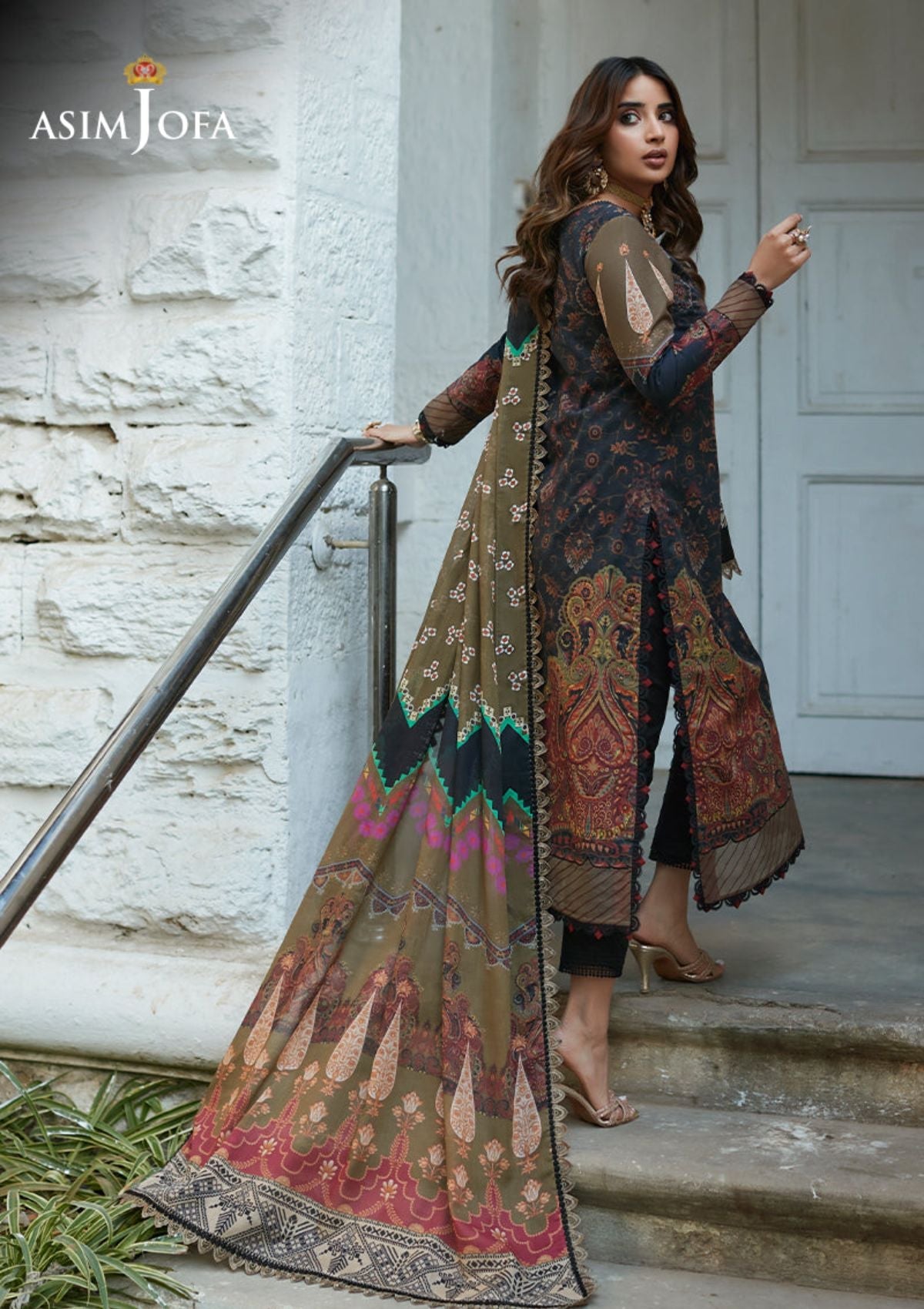 Lawn Collection - Asim Jofa - Rania - Edition Two - AJS#22 - Official Asim Jofa - Agha Fabrics UK