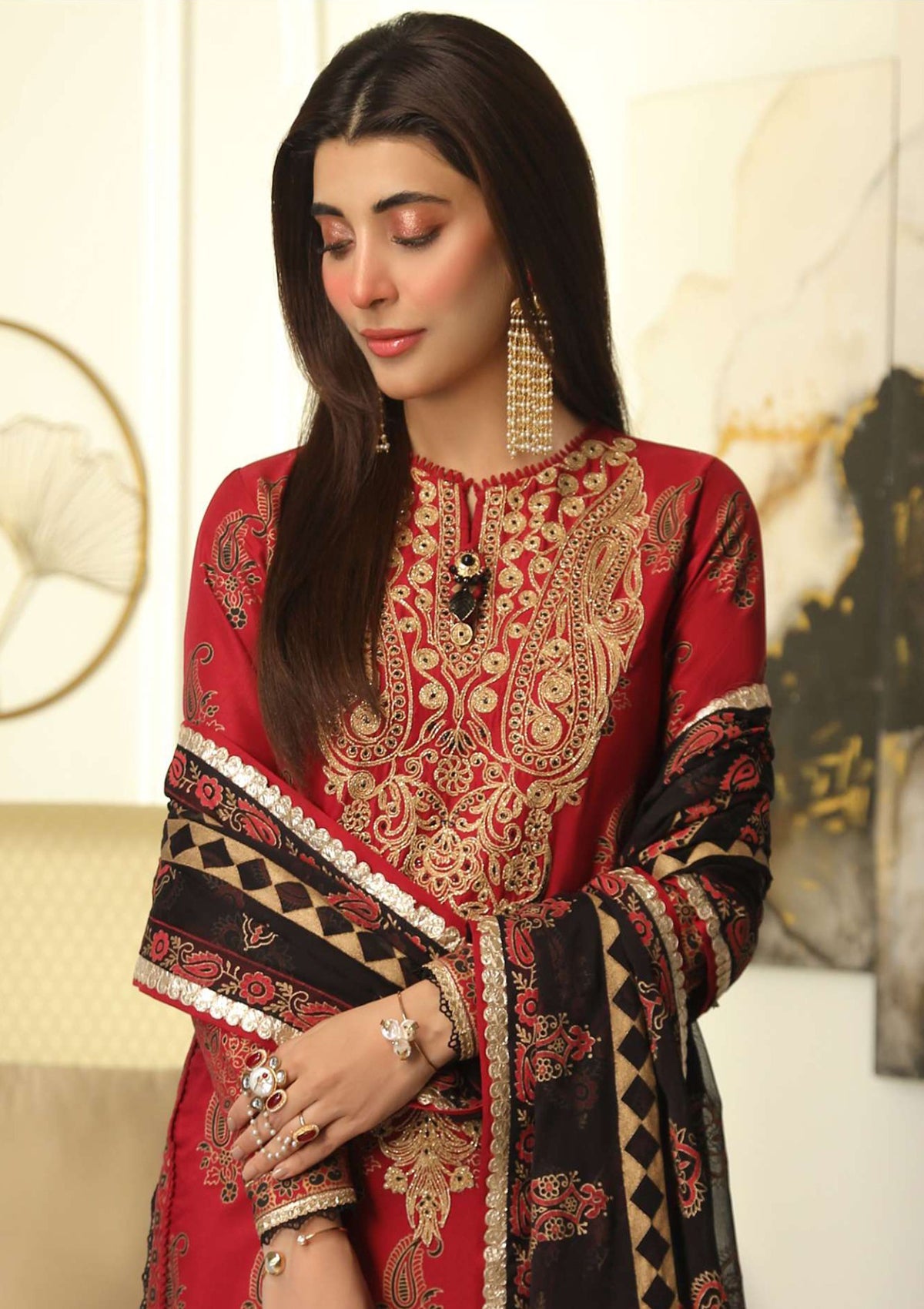Lawn Collection - Asim Jofa - Aira - AJAI#1 - Official Asim Jofa - Agha Fabrics UK