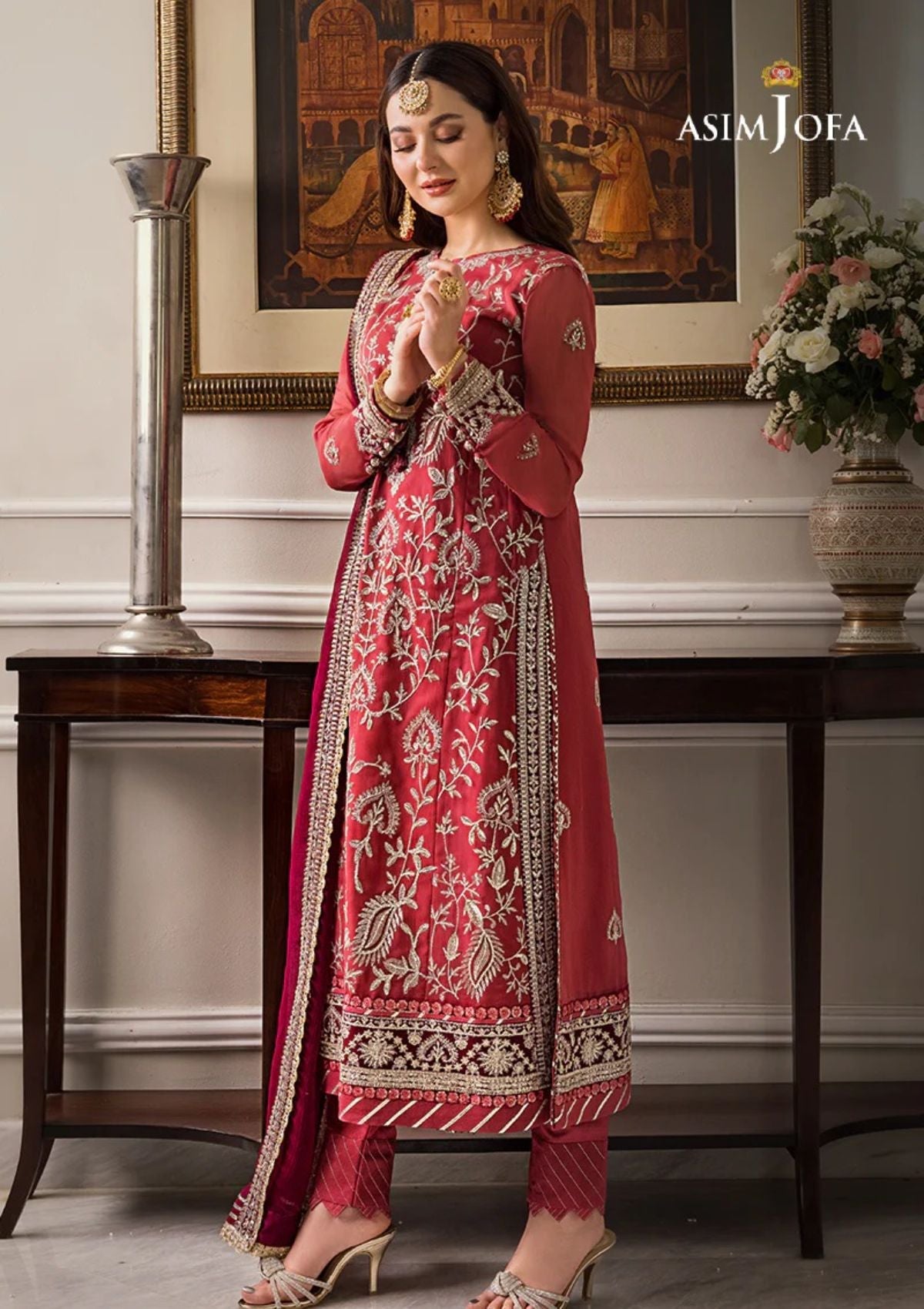 Formal Collection - Asim Jofa - Zari Sitara - AJZS#28 - Official Asim Jofa - Agha Fabrics UK