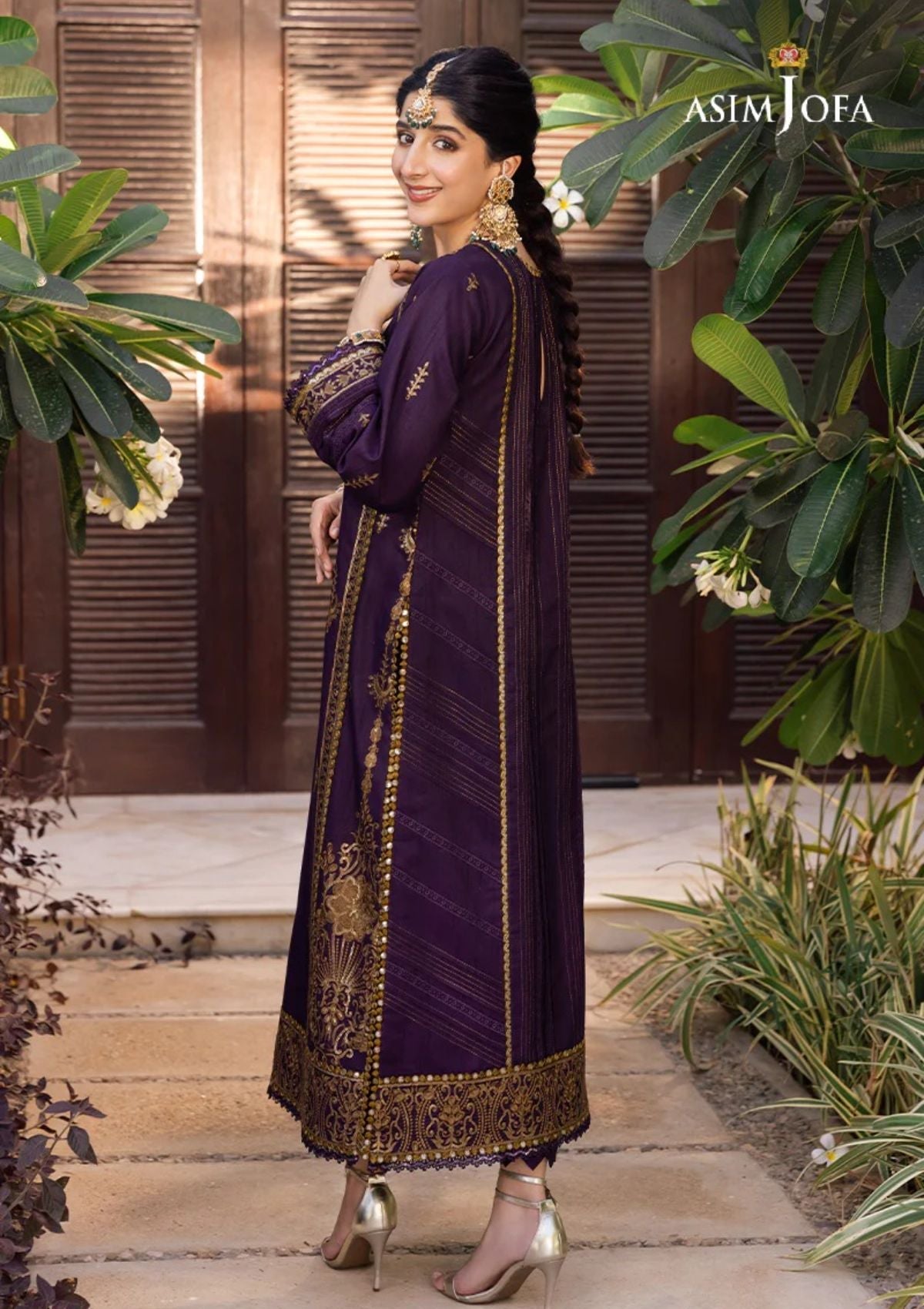 Formal Collection - Asim Jofa - Zari Sitara - AJZS#13 - Official Asim Jofa - Agha Fabrics UK