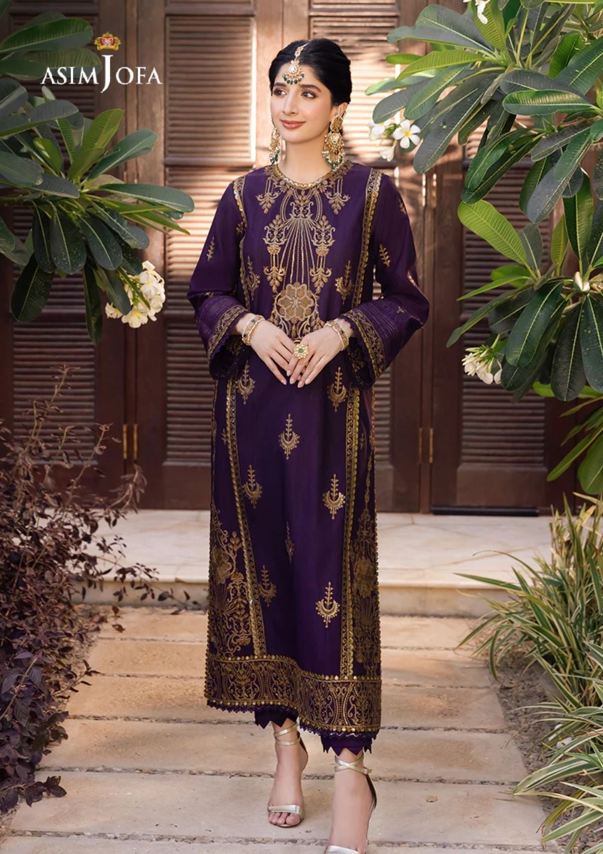 Formal Collection - Asim Jofa - Zari Sitara - AJZS#13 - Official Asim Jofa - Agha Fabrics UK