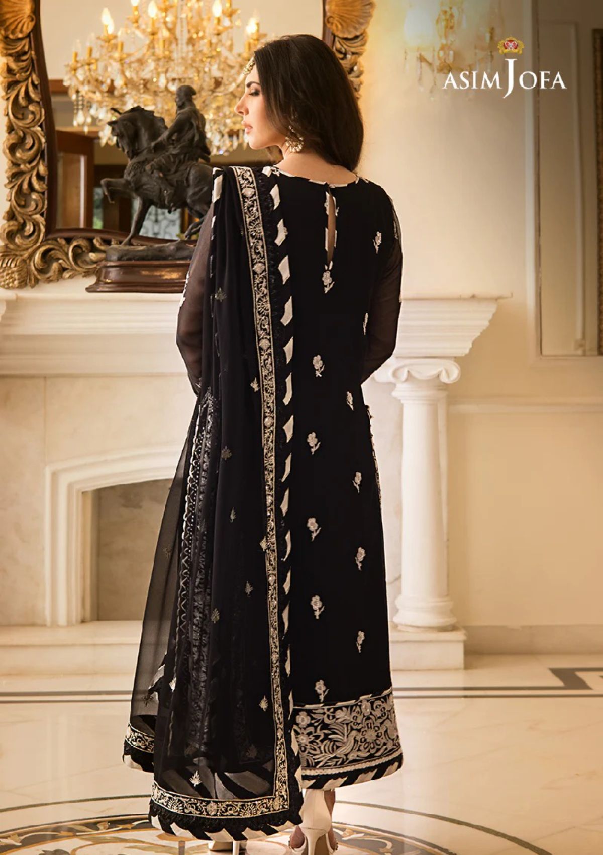 Formal Collection - Asim Jofa - Zari Sitara - AJZS#2 - Official Asim Jofa - Agha Fabrics UK