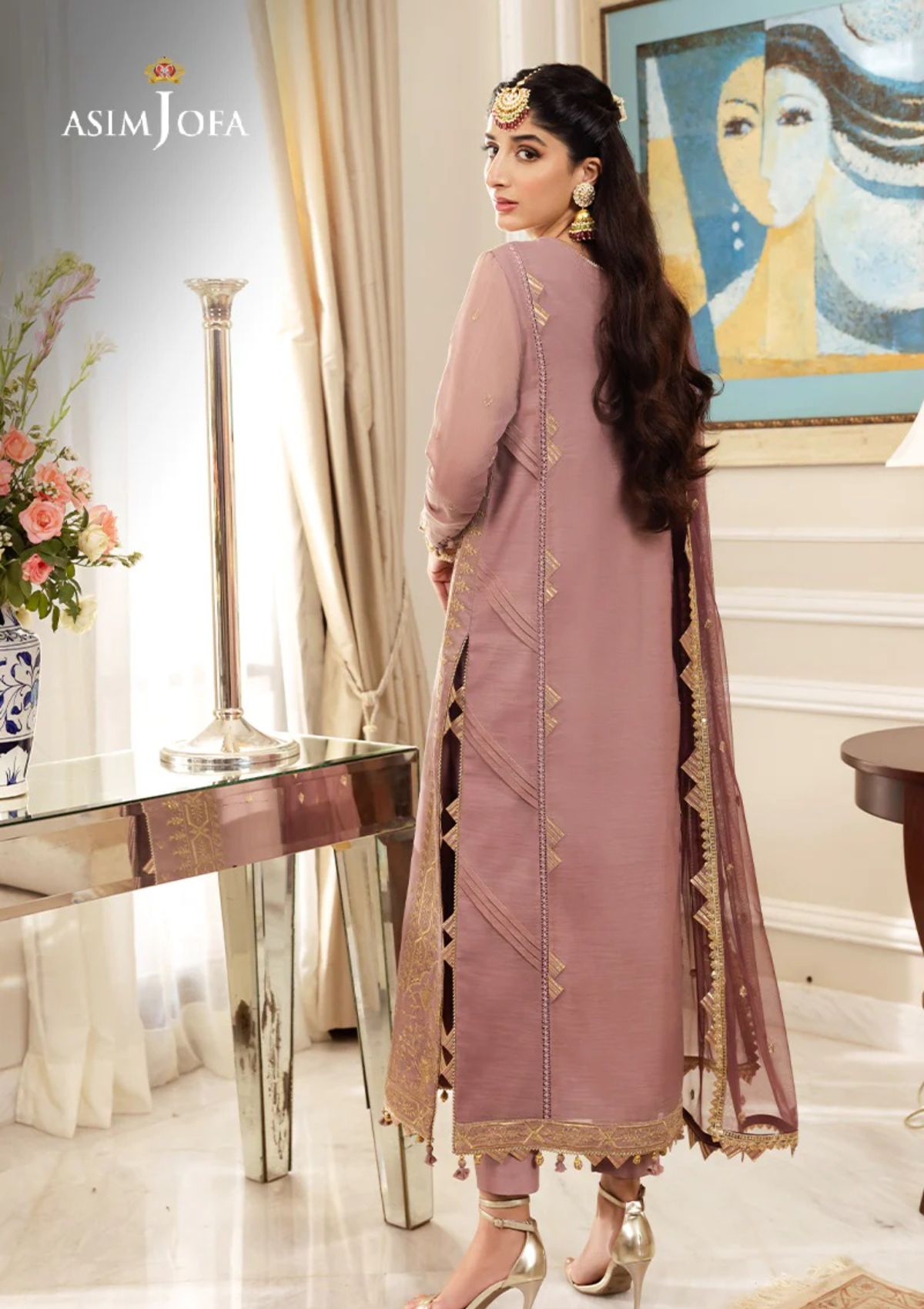 Formal Collection - Asim Jofa - Zari Sitara - AJZS#20 - Official Asim Jofa - Agha Fabrics UK