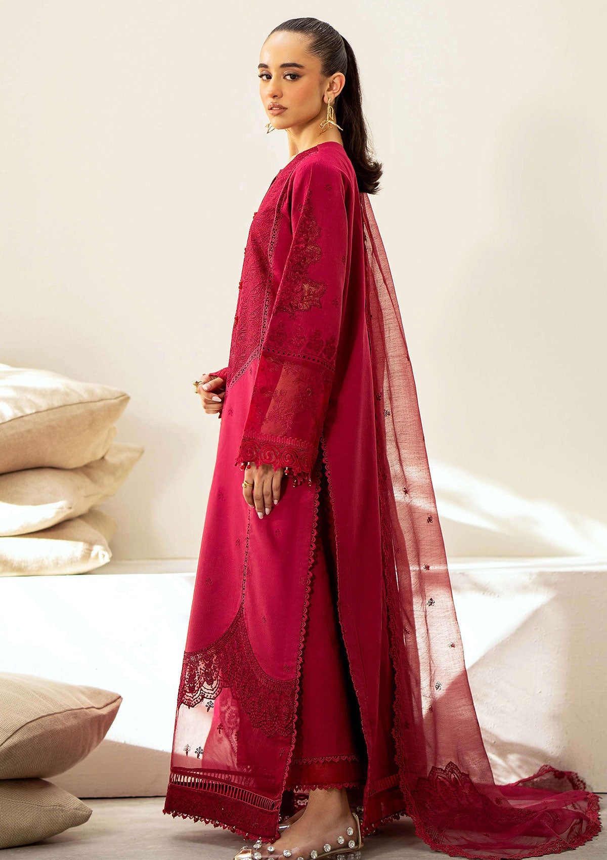 Lawn Collection - Saad Shaikh - Eid Luxe 24 - Blush