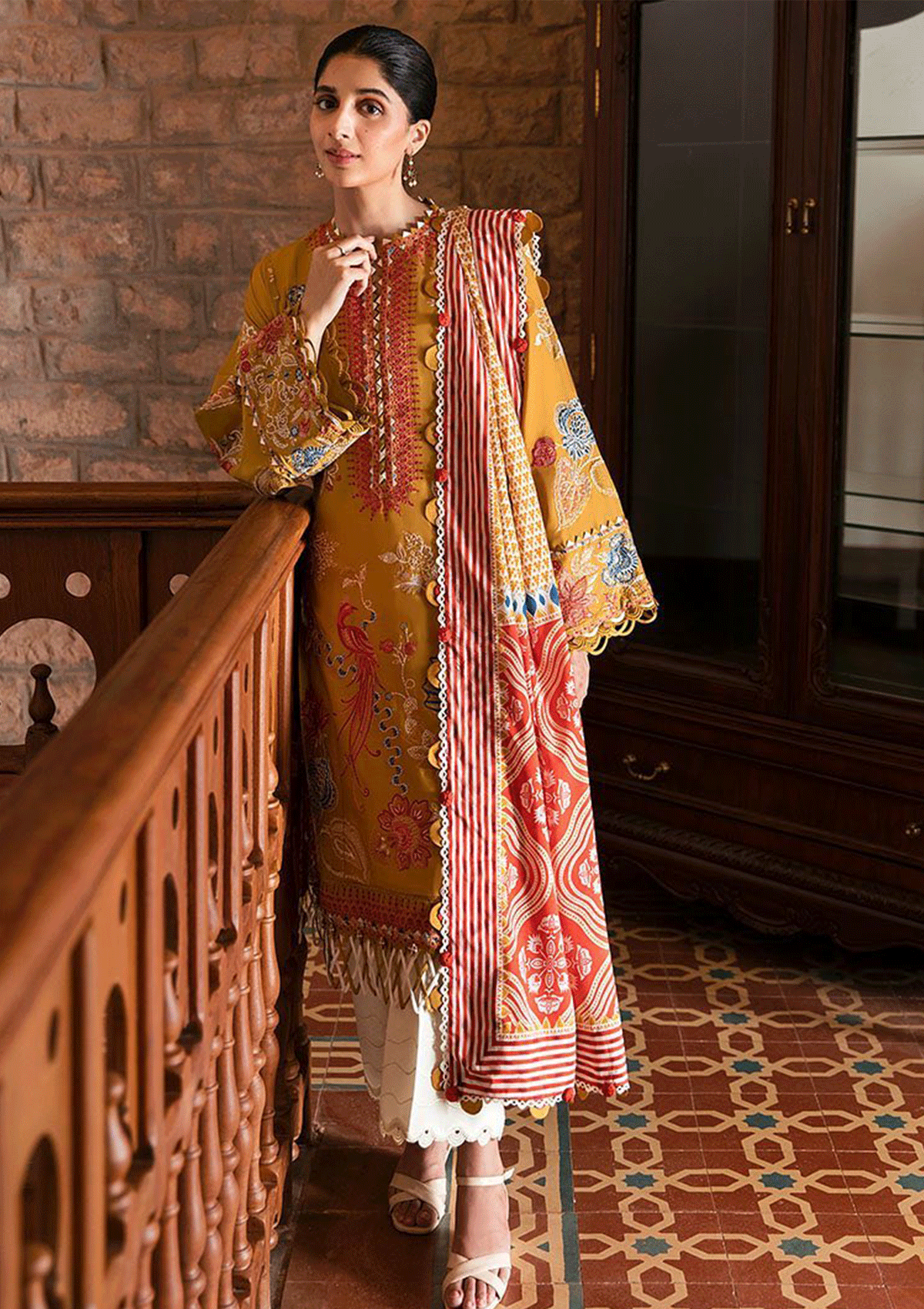 Lawn Collection - Zaha - Unstitched - Festive - ZF#2