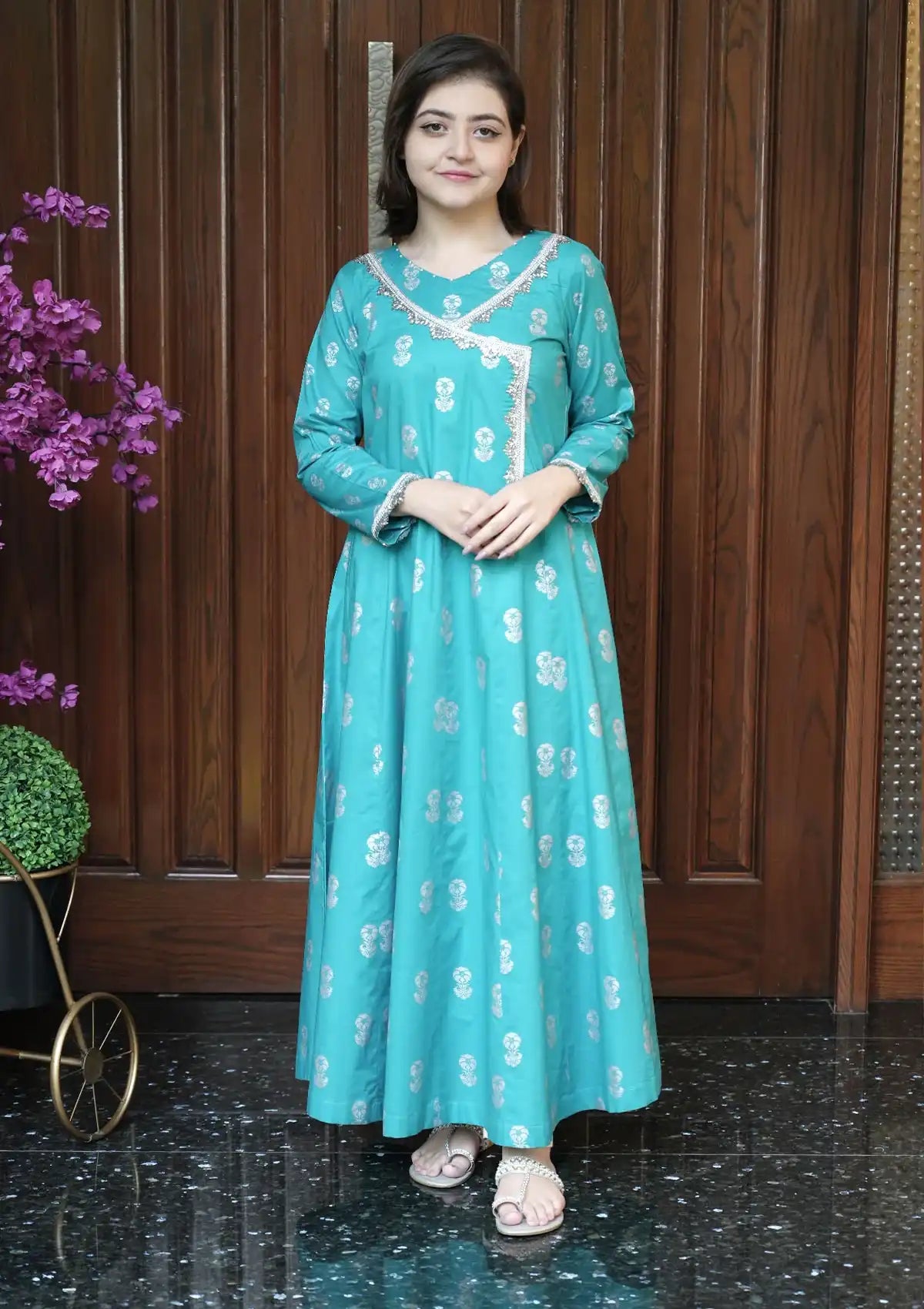 Winter Collection - Madiha Jahangir - Gulmira - Cambric - 1 pcs - D#01 - Official Madiha Jahangir - Agha Fabrics UK