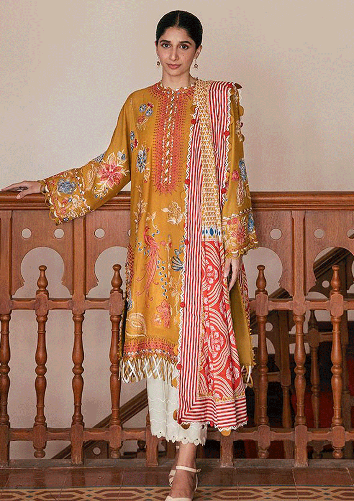 Lawn Collection - Zaha - Unstitched - Festive - ZF#2