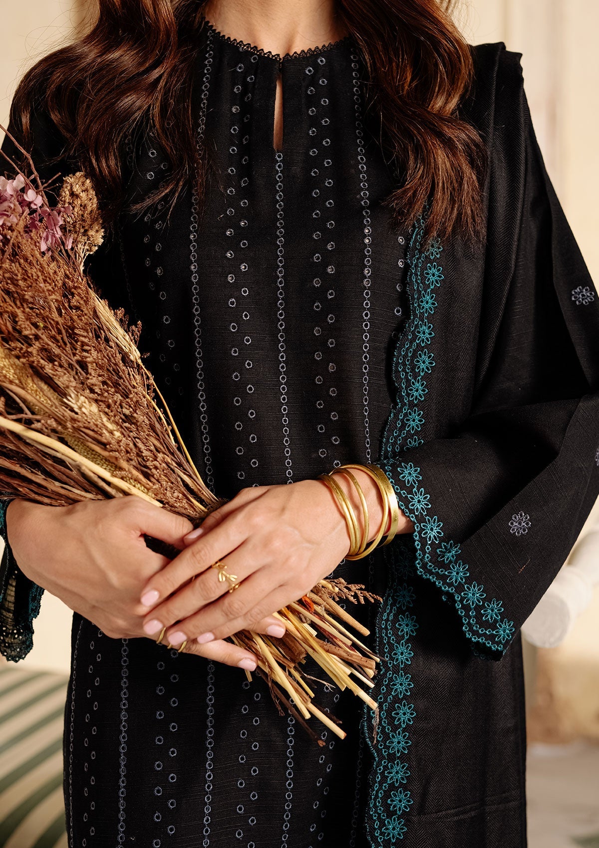 Winter Collection - Sahar - Embroidered Khaddar - D#02