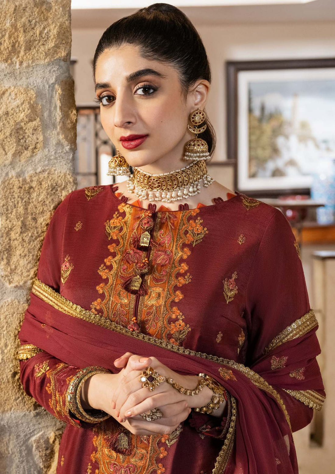 Festive Collection - Asim Jofa - Eid Festive - AJKM-20 - Official Asim Jofa - Agha Fabrics UK