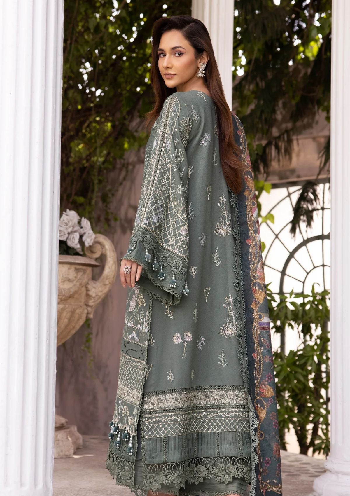 Winter Collection - Tessa - Embroidered - TJG24#03 - Winter Wonderland