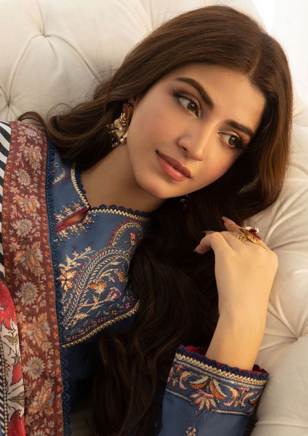 Lawn Collection - Asim Jofa - Aira - AJAI#21 - Official Asim Jofa - Agha Fabrics UK