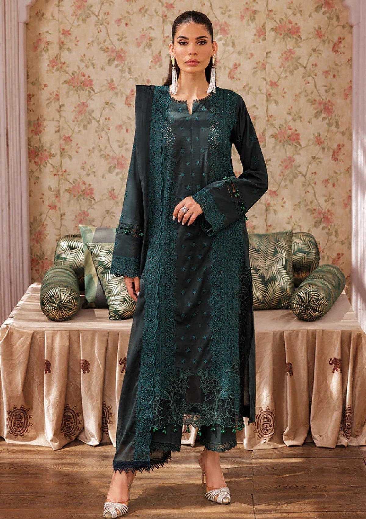Lawn - Rajbari - Nissa Chikankari Edition S/S 25 - D#05