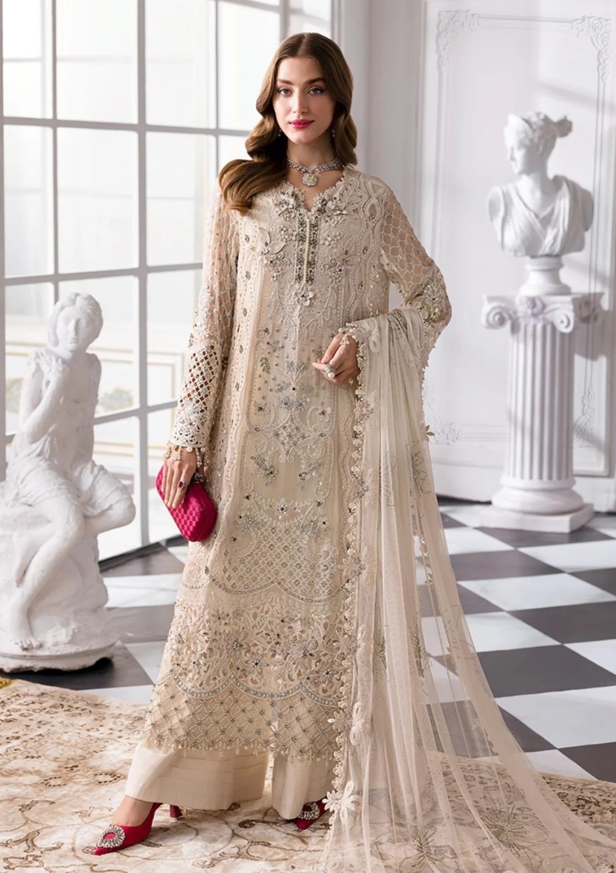 Formals - Maria B - Mbroidered Unstitched Edition 25 - MME#07