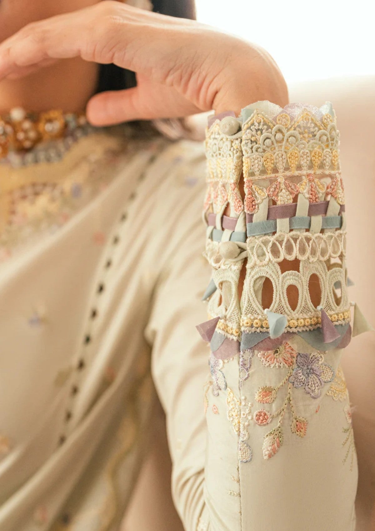 Lawn - Qalamkar - Luxury - Eid Edit 25 - SB#08 - Rimsha