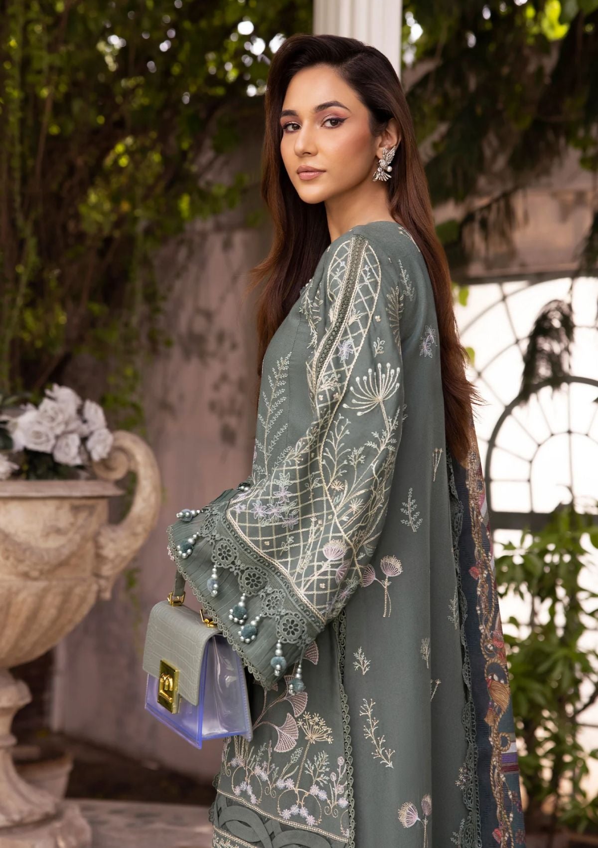 Winter Collection - Tessa - Embroidered - TJG24#03 - Winter Wonderland