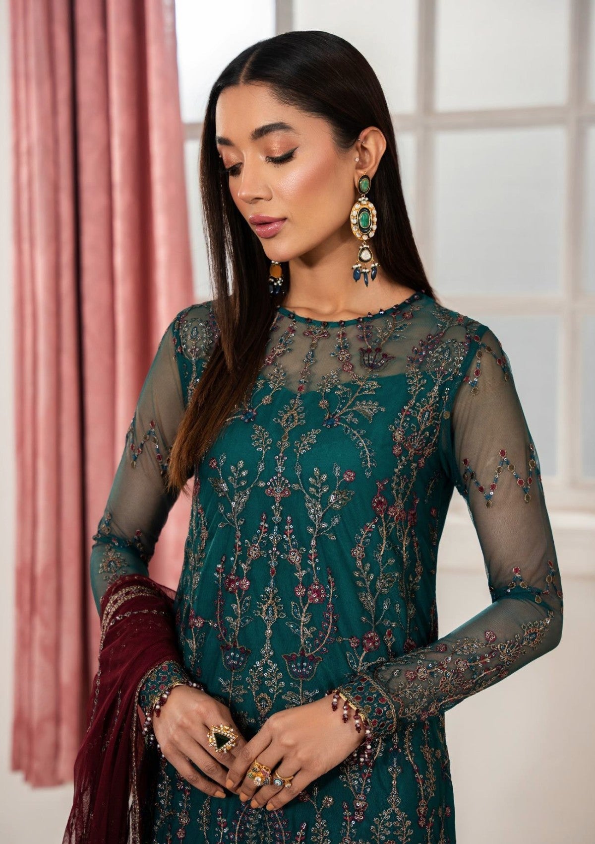 Formals - Zarif - Heer - Unstitched 25 - ZHF-06 Nuha