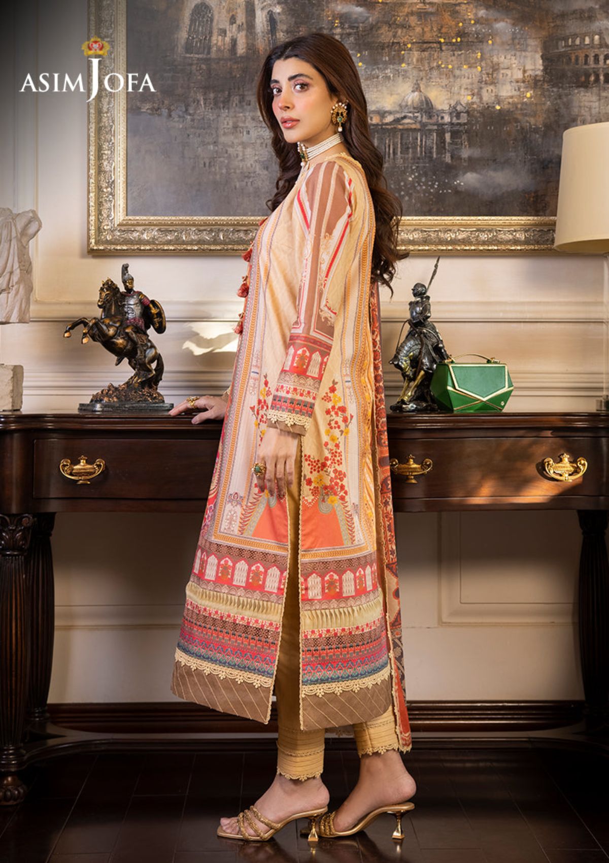 Lawn Collection - Asim Jofa - Rania - Edition Two - AJS#33 - Official Asim Jofa - Agha Fabrics UK