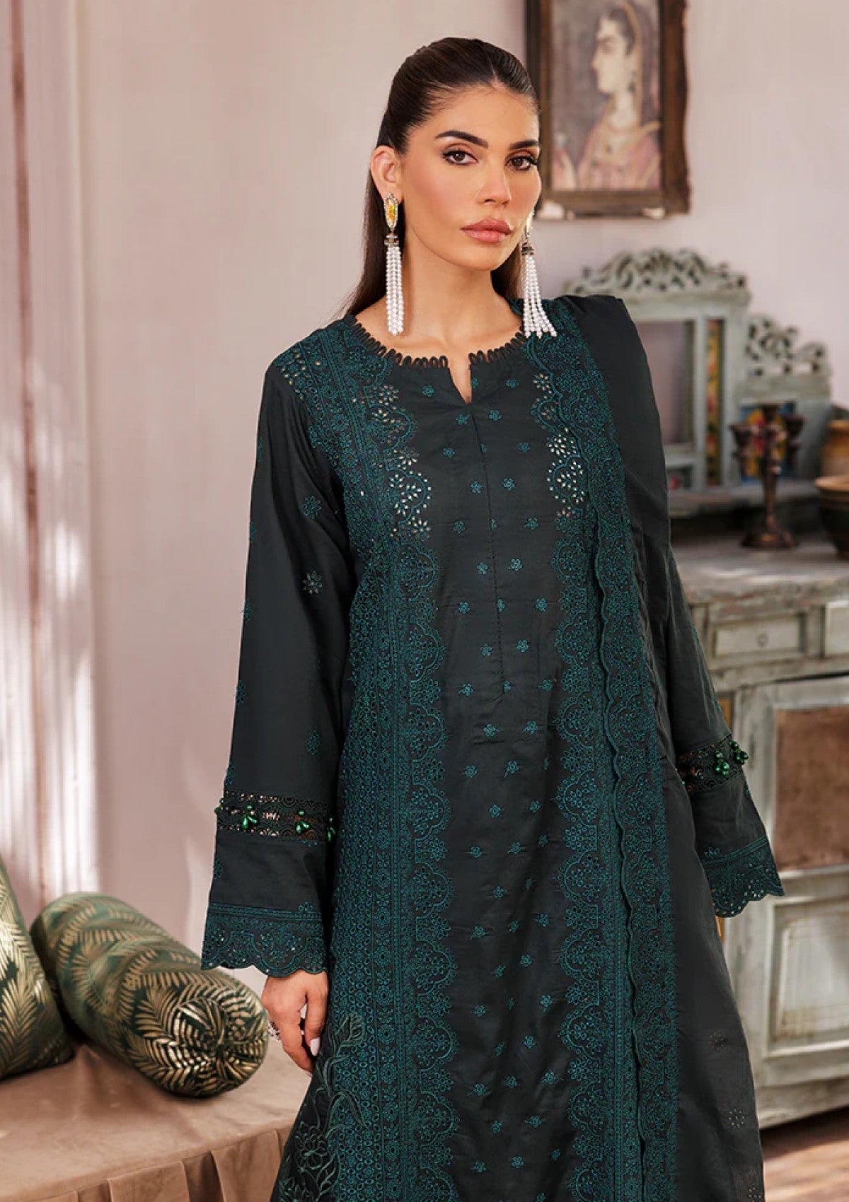 Lawn - Rajbari - Nissa Chikankari Edition S/S 25 - D#05