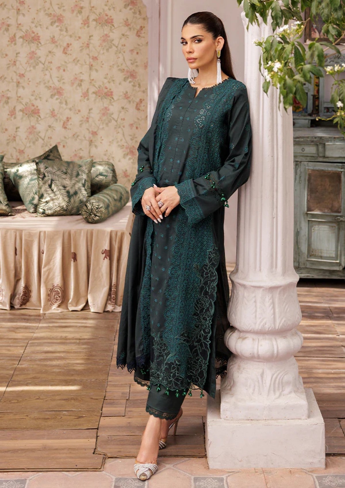 Lawn - Rajbari - Nissa Chikankari Edition S/S 25 - D#05