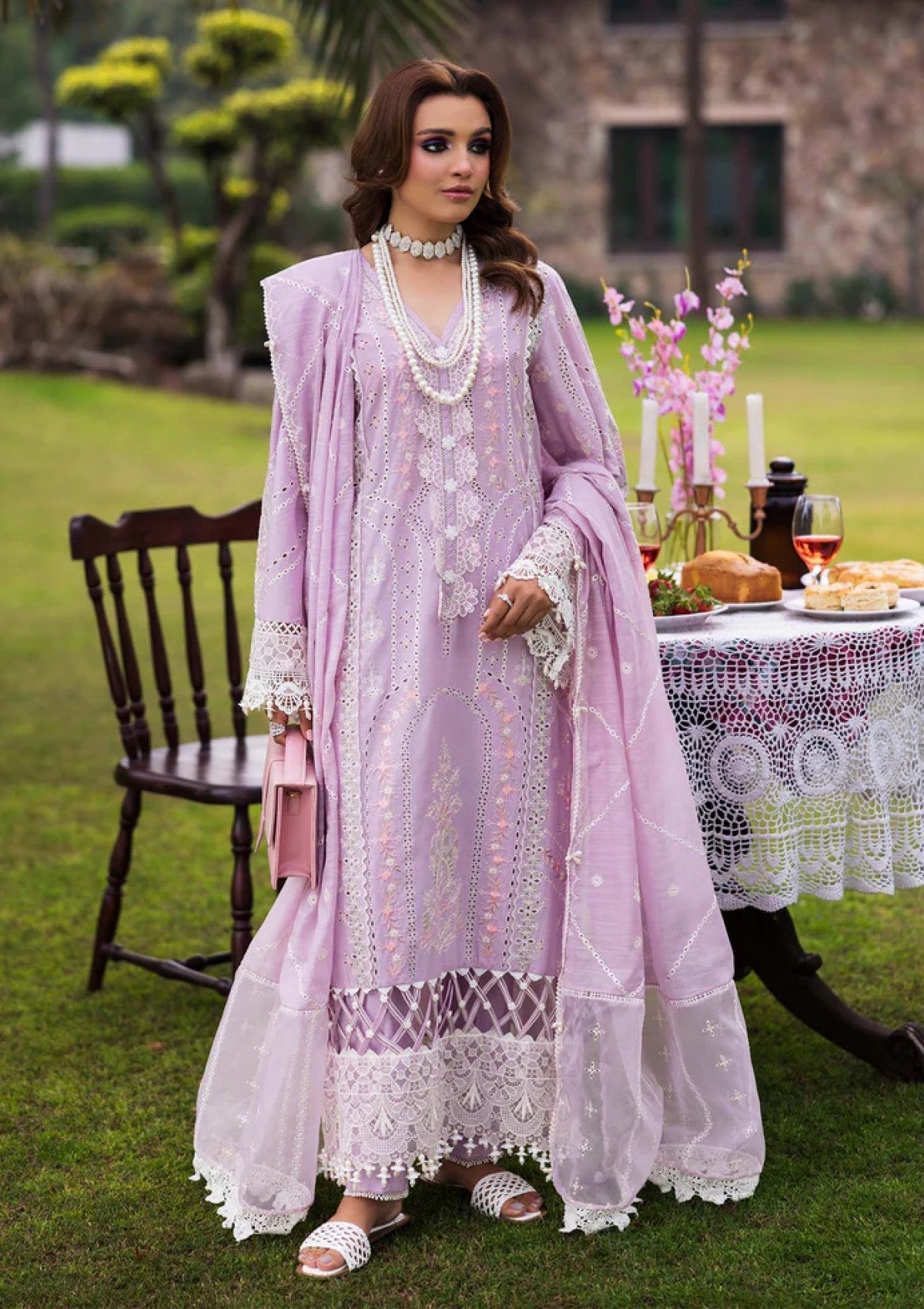 Lawn - Paras By Pasha - Bloom & Beyond - Eid 25 - Orchid Bloom