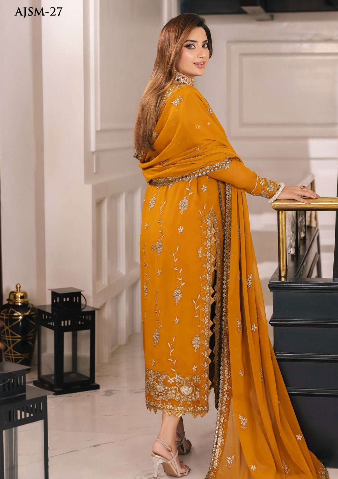 Summer Collection - Asim Jofa - Noorie - AJSM#27 - Official Asim Jofa - Agha Fabrics UK