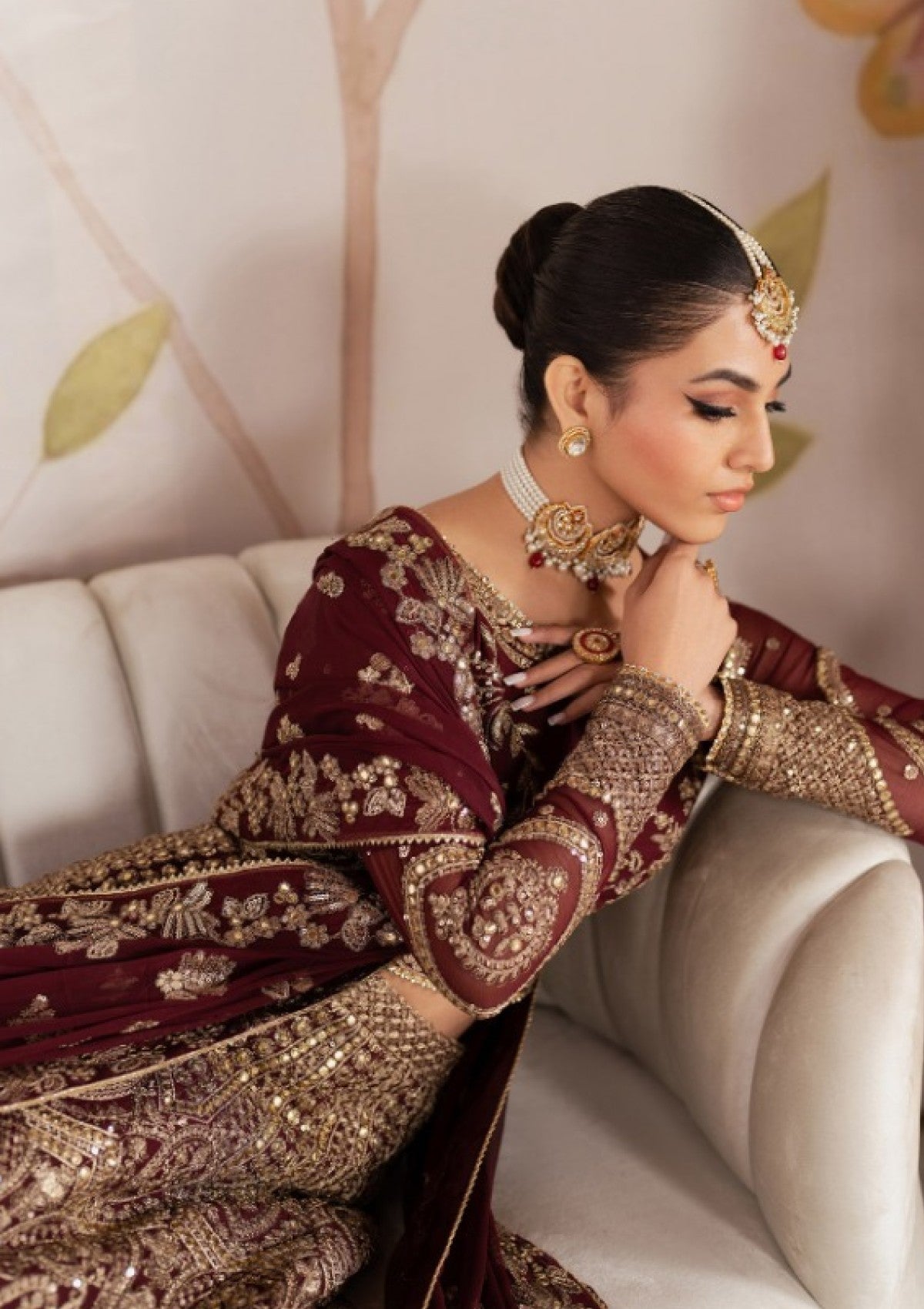 Formal Collection - Zarif - Shehnai - Wedding - ZR25#05 - Sheesham
