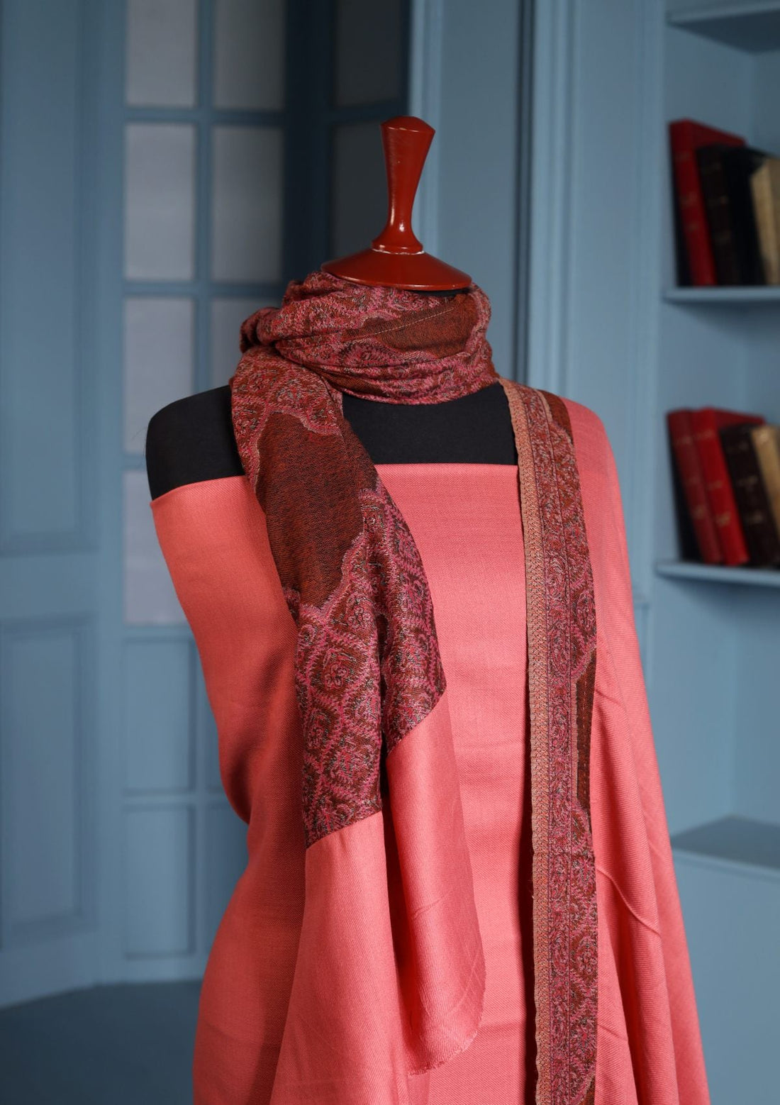 Winter Collection - Riwaj - Pashmina Jamawar Patch Work Suit - Volume II - D#18