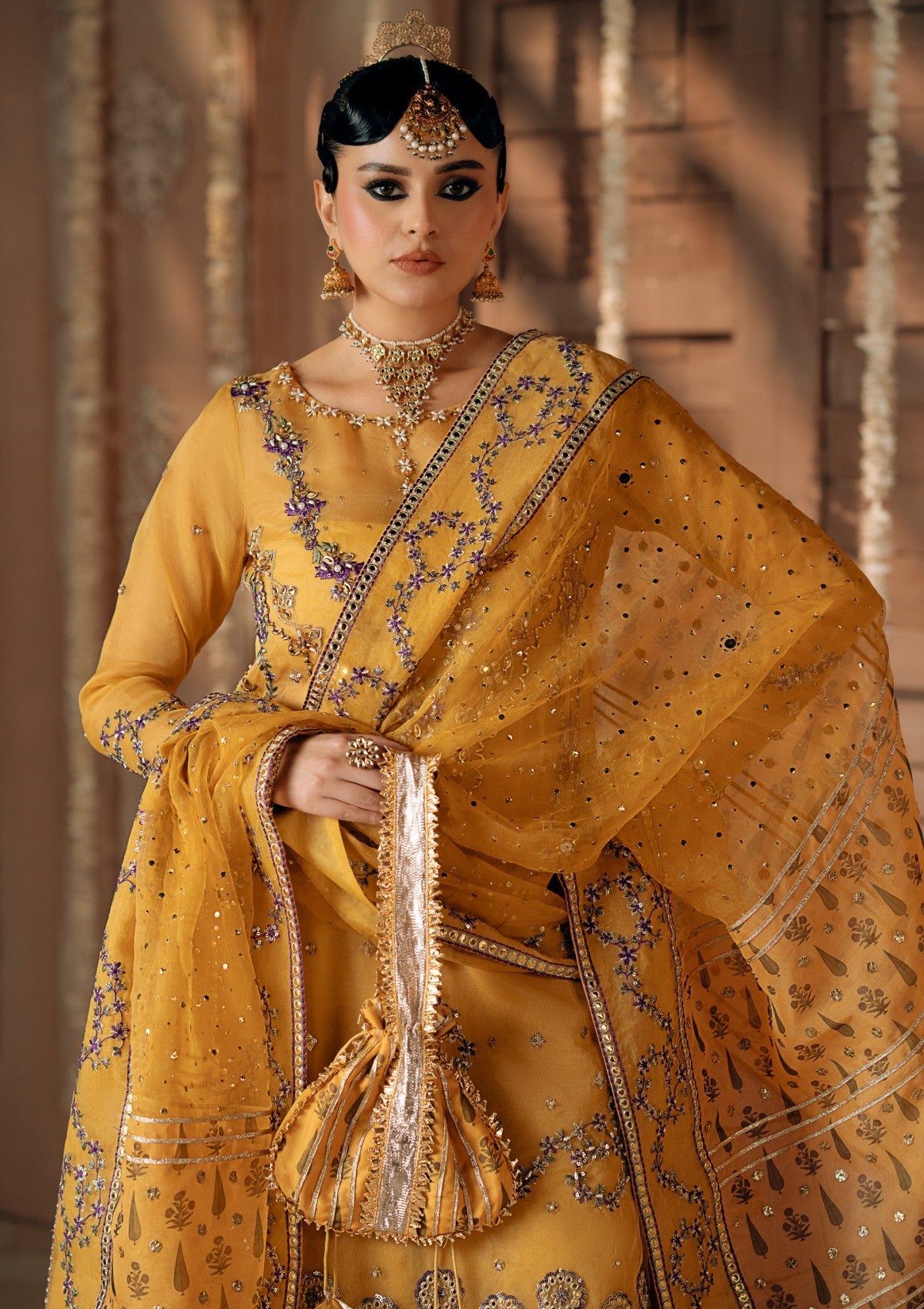 Pret - Fozia Khalid - Chamakh Dhamakh - Wedding Festivity - Mayun