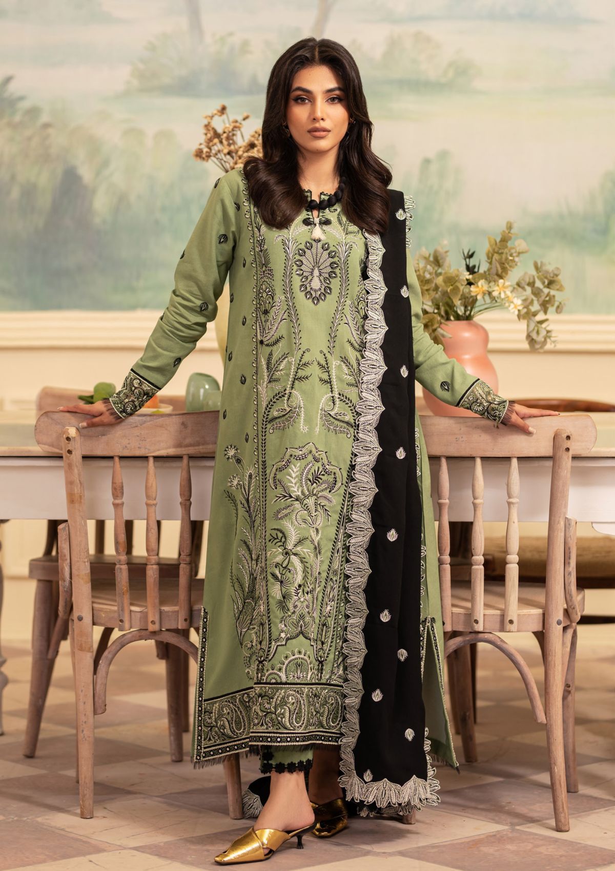 Winter Collection - Roheenaz - Meraki - RM24#04A - Olivia