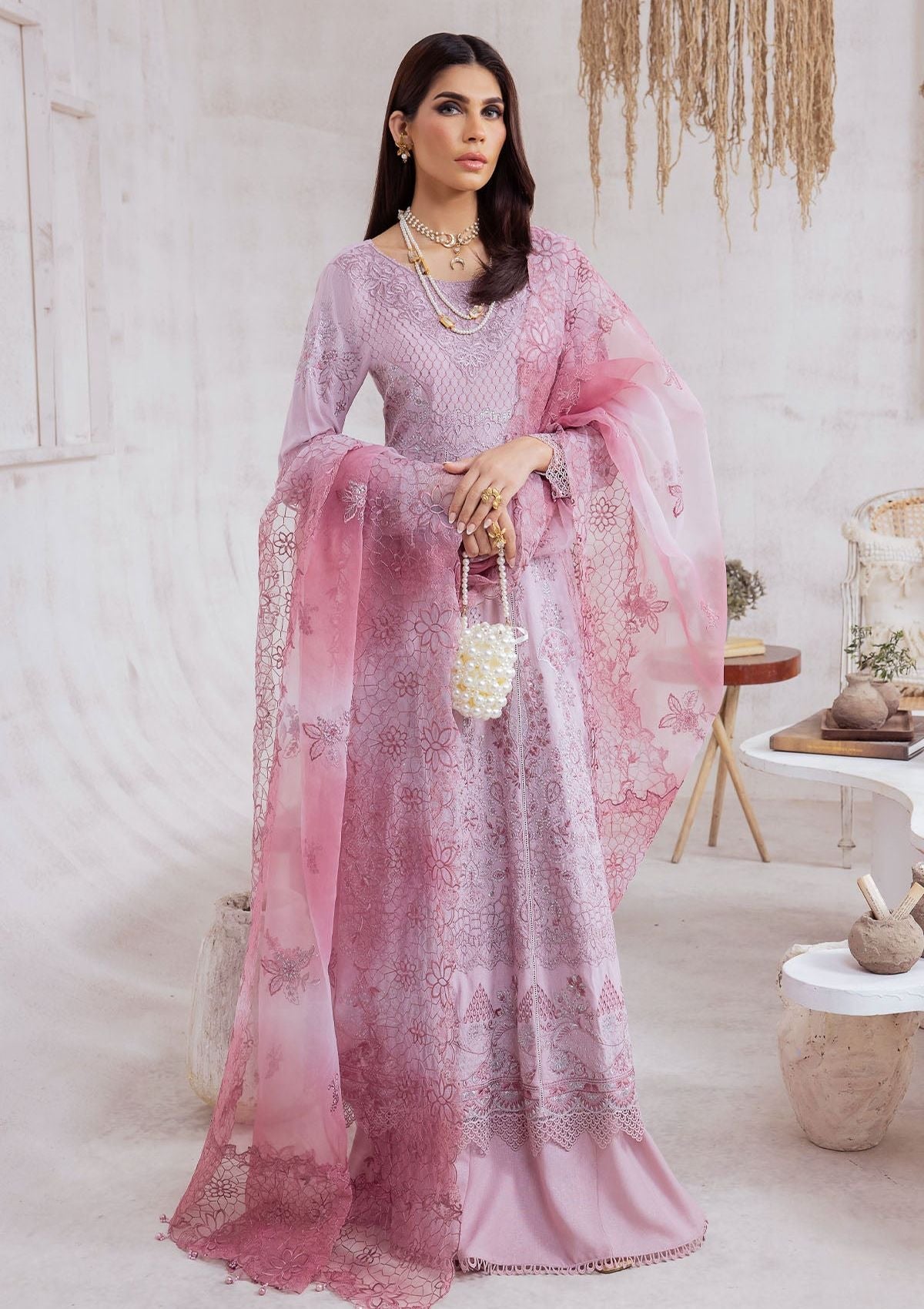 Winter Collection - Nureh - Exclusive - Karandi - NE#39 - Official Nureh - Agha Fabrics UK