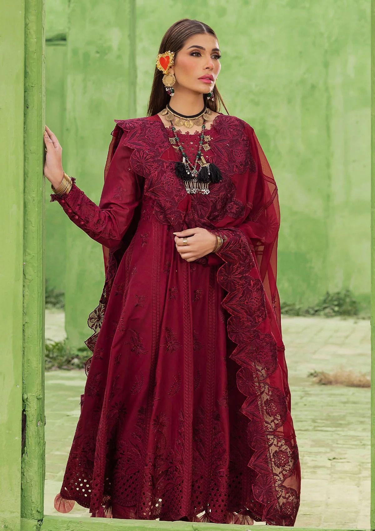 Lawn Collection - Nureh - Mela - NDS - 107 - Official Nureh - Agha Fabrics UK