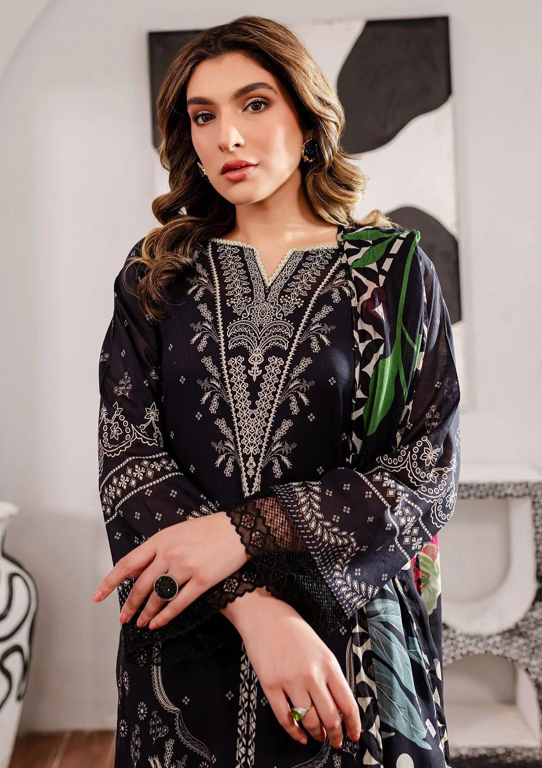 Lawn Collection - Nureh - Signature Prints - SP24#99