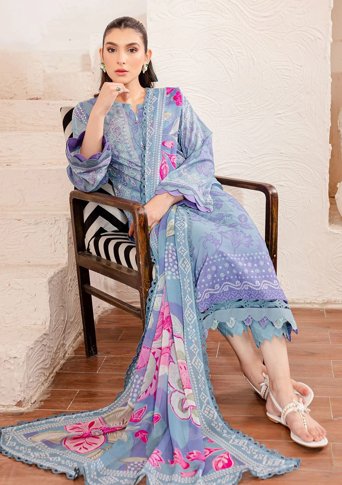 Lawn Collection - Nureh - Signature Prints - SP24#102