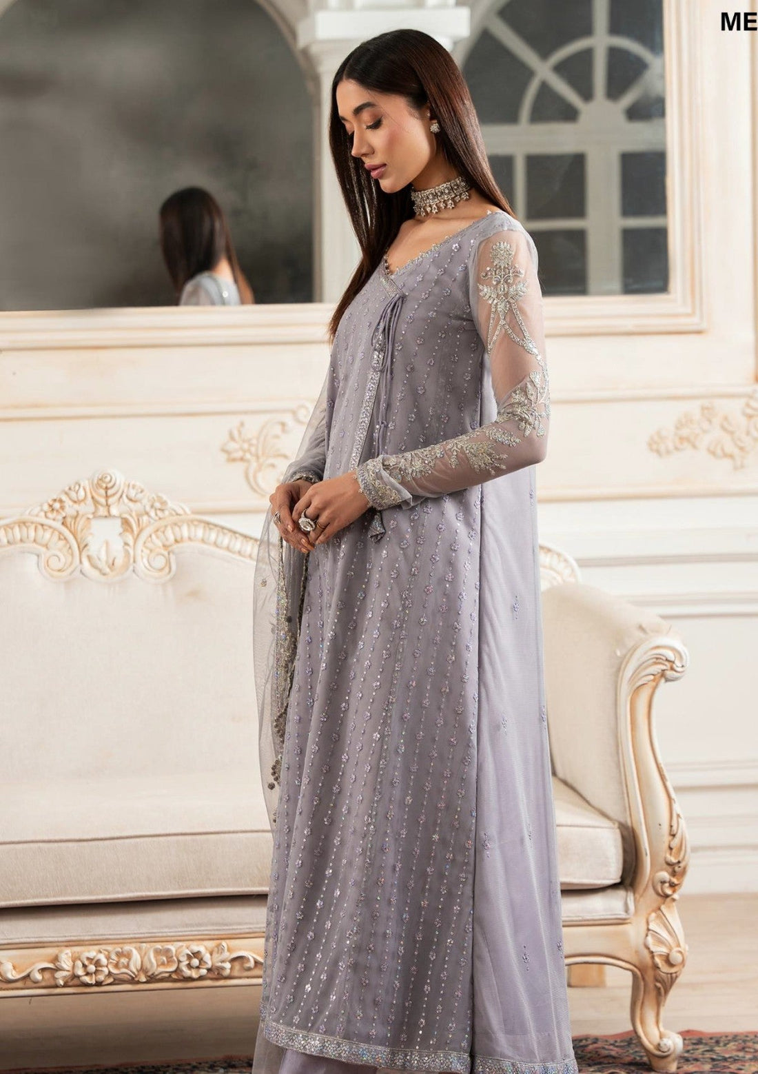 Formals - Zarif - Nafees - Unstitched 25 - ZNAF-01 MERVE