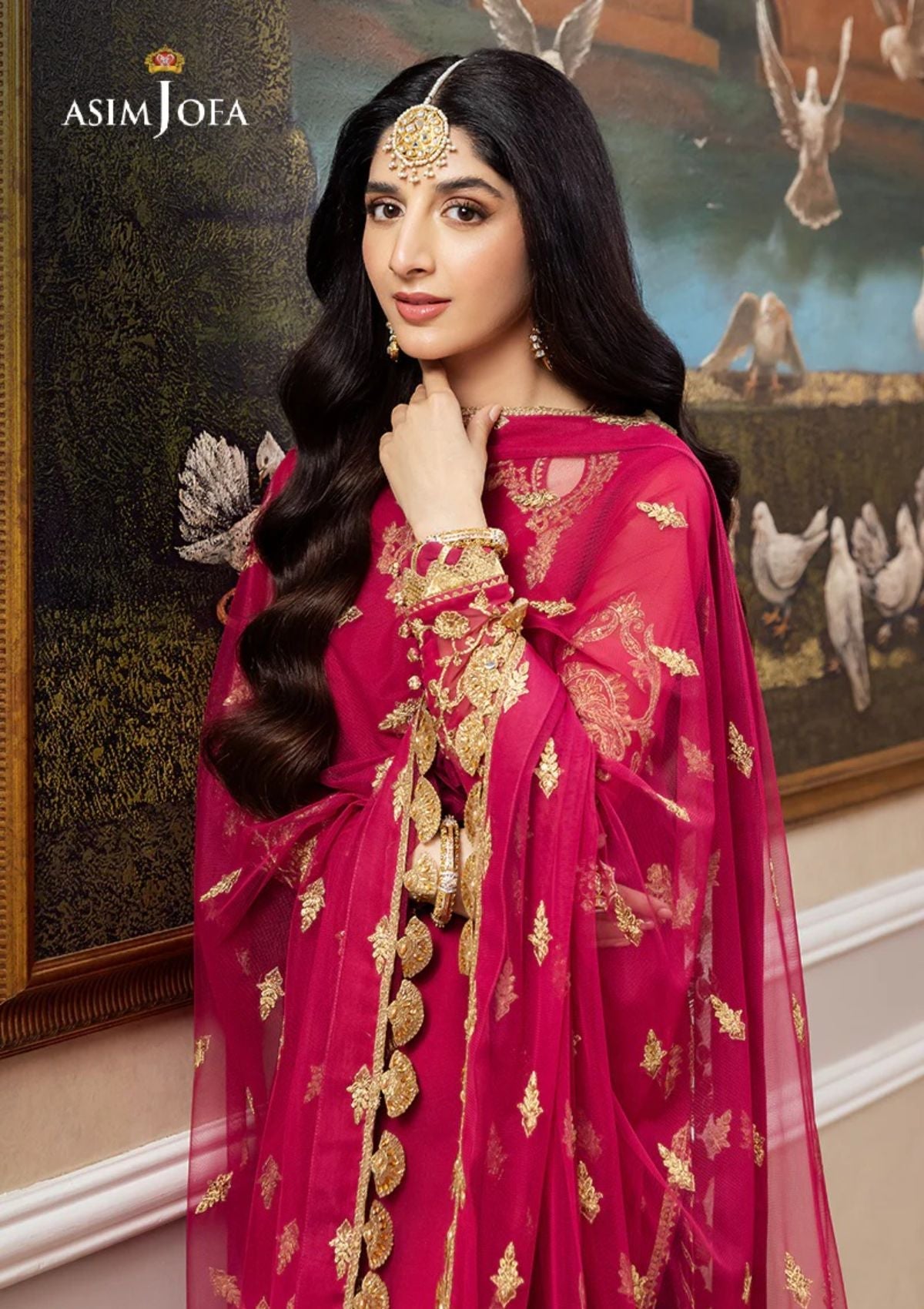 Formal Collection - Asim Jofa - Zari Sitara - AJZS#22 - Official Asim Jofa - Agha Fabrics UK