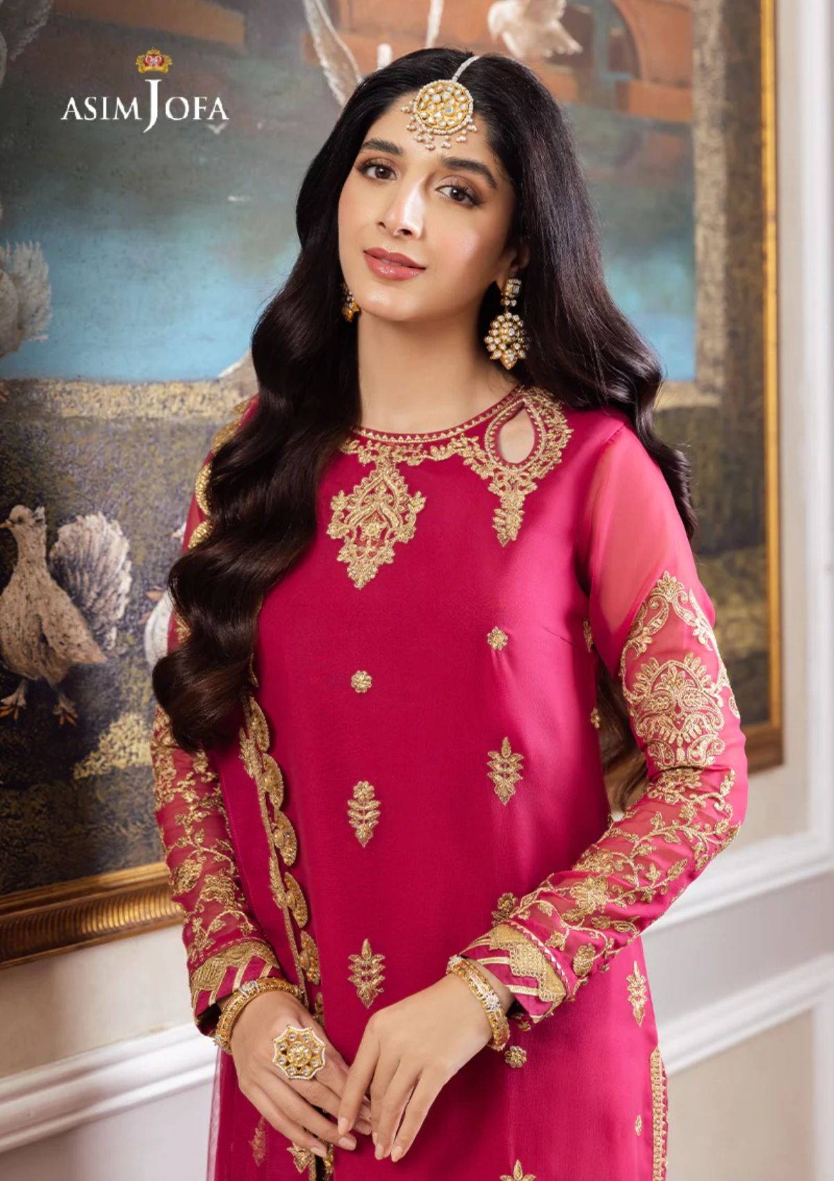 Formal Collection - Asim Jofa - Zari Sitara - AJZS#22 - Official Asim Jofa - Agha Fabrics UK