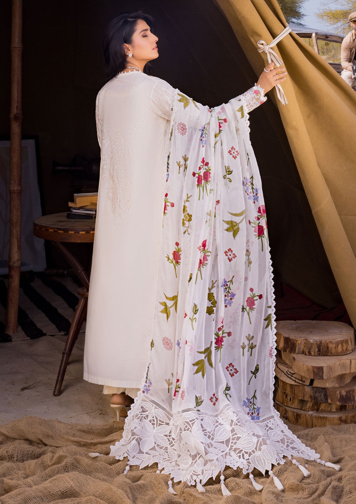 Lawn Collection - Al Zohaib - Mahiymaan - Eid Edit - ALM24#03 - Pristine Flair