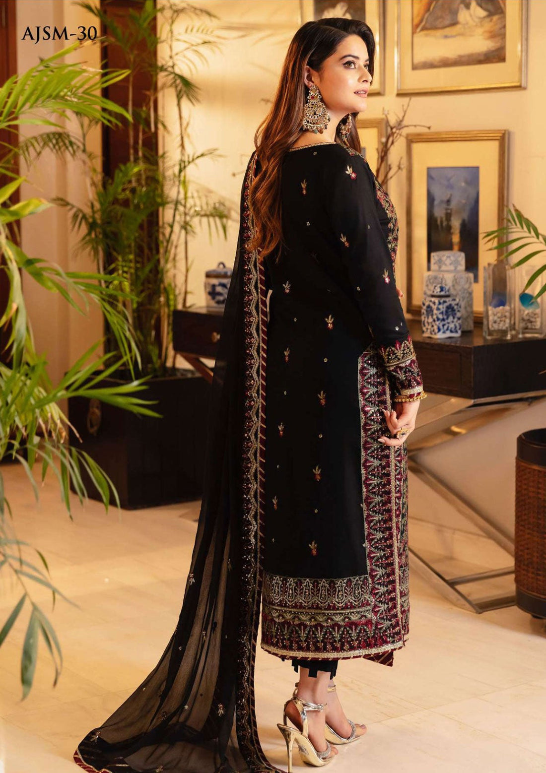 Summer Collection - Asim Jofa - Maahru - AJSM#30 - Official Asim Jofa - Agha Fabrics UK