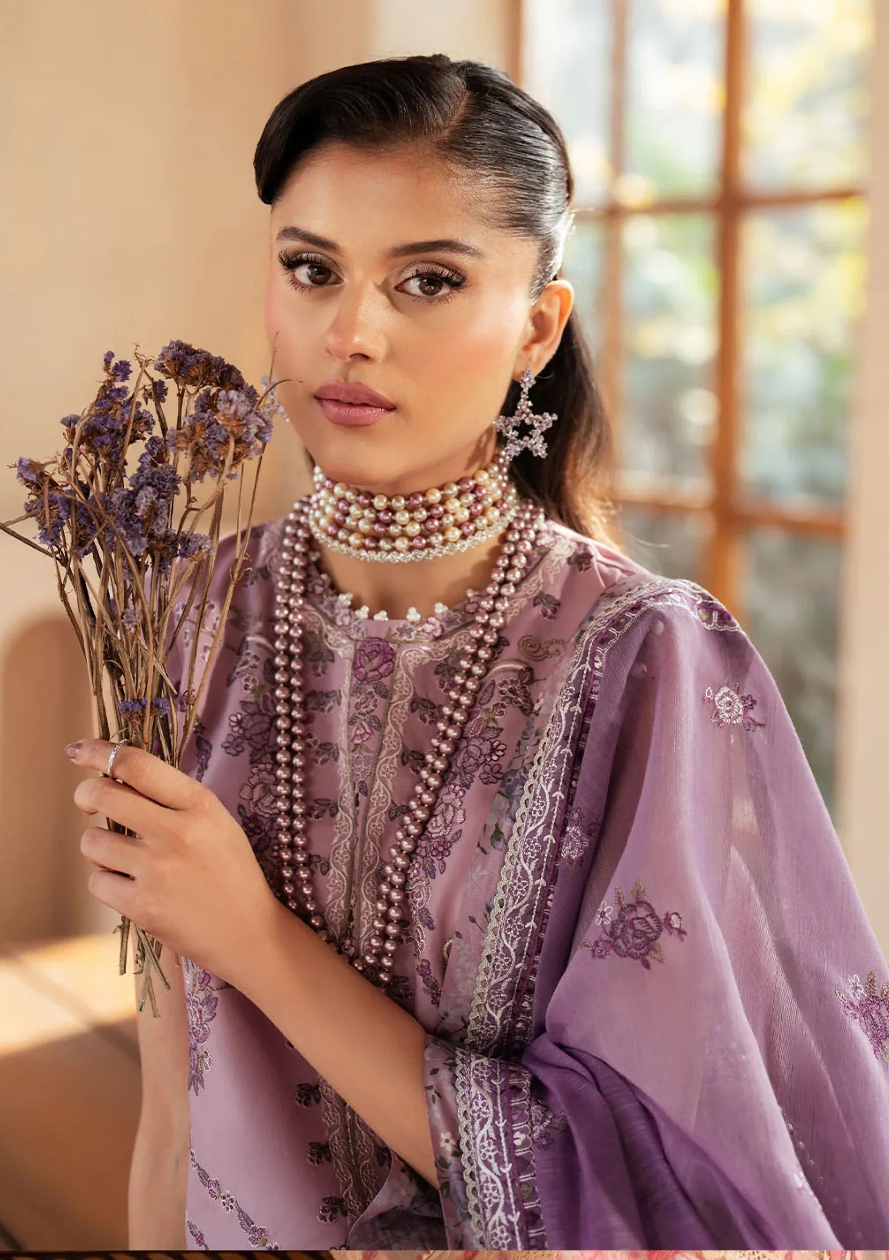 Lawn - Bin ILyas - Mehroze Luxury - BIML25# 93 - A