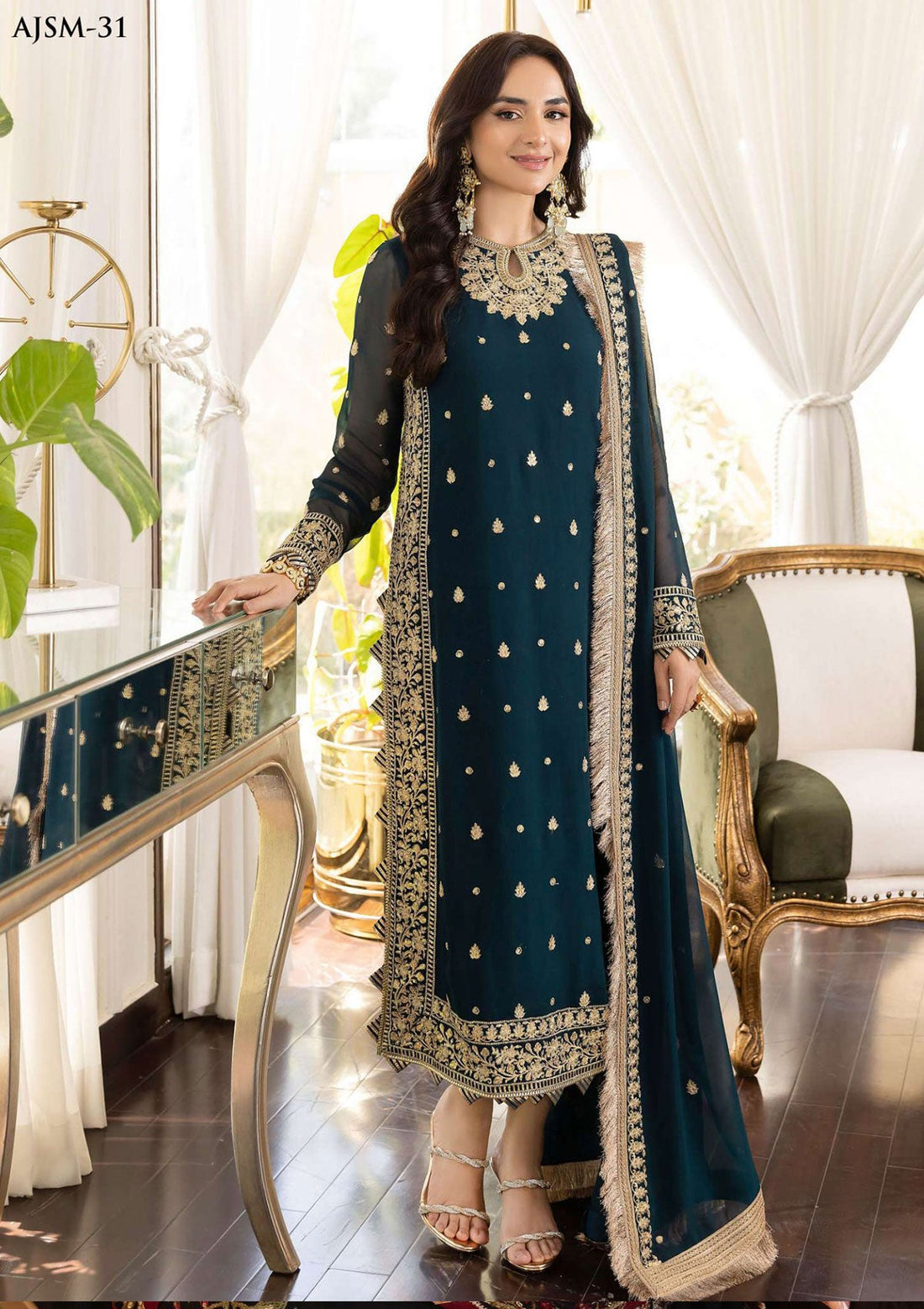 Summer Collection - Asim Jofa - Meerub - AJSM#31 - Official Asim Jofa - Agha Fabrics UK